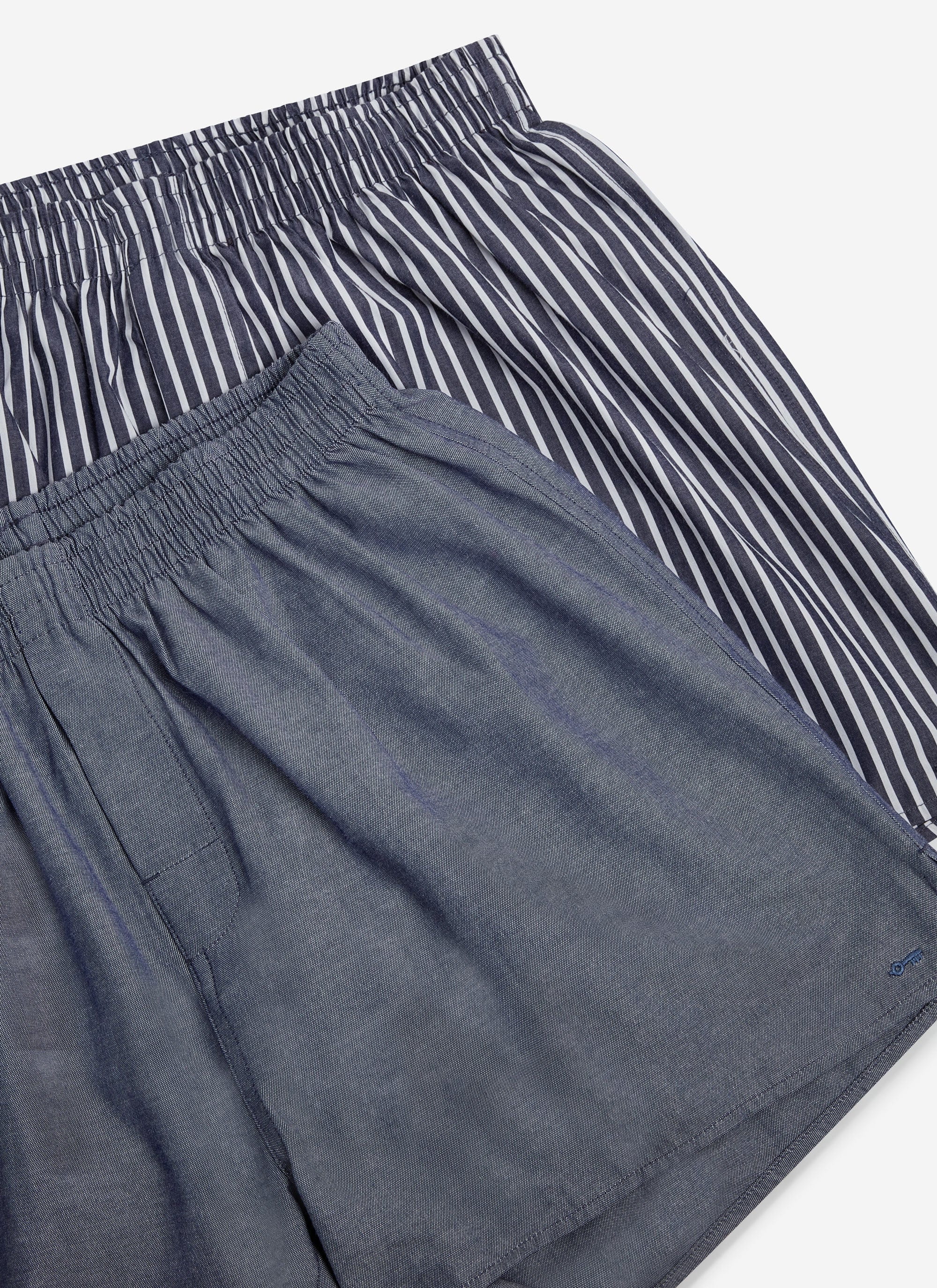2 Pack Boxers | Cotton | Blue/Navy - Image 2