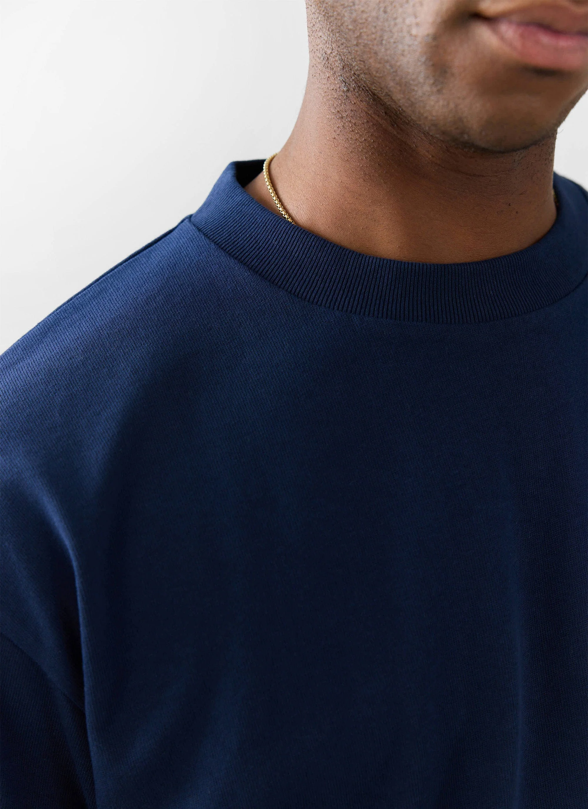 3 Pack Oversized T Shirts | Organic Cotton | White / Black / Navy - Image 6
