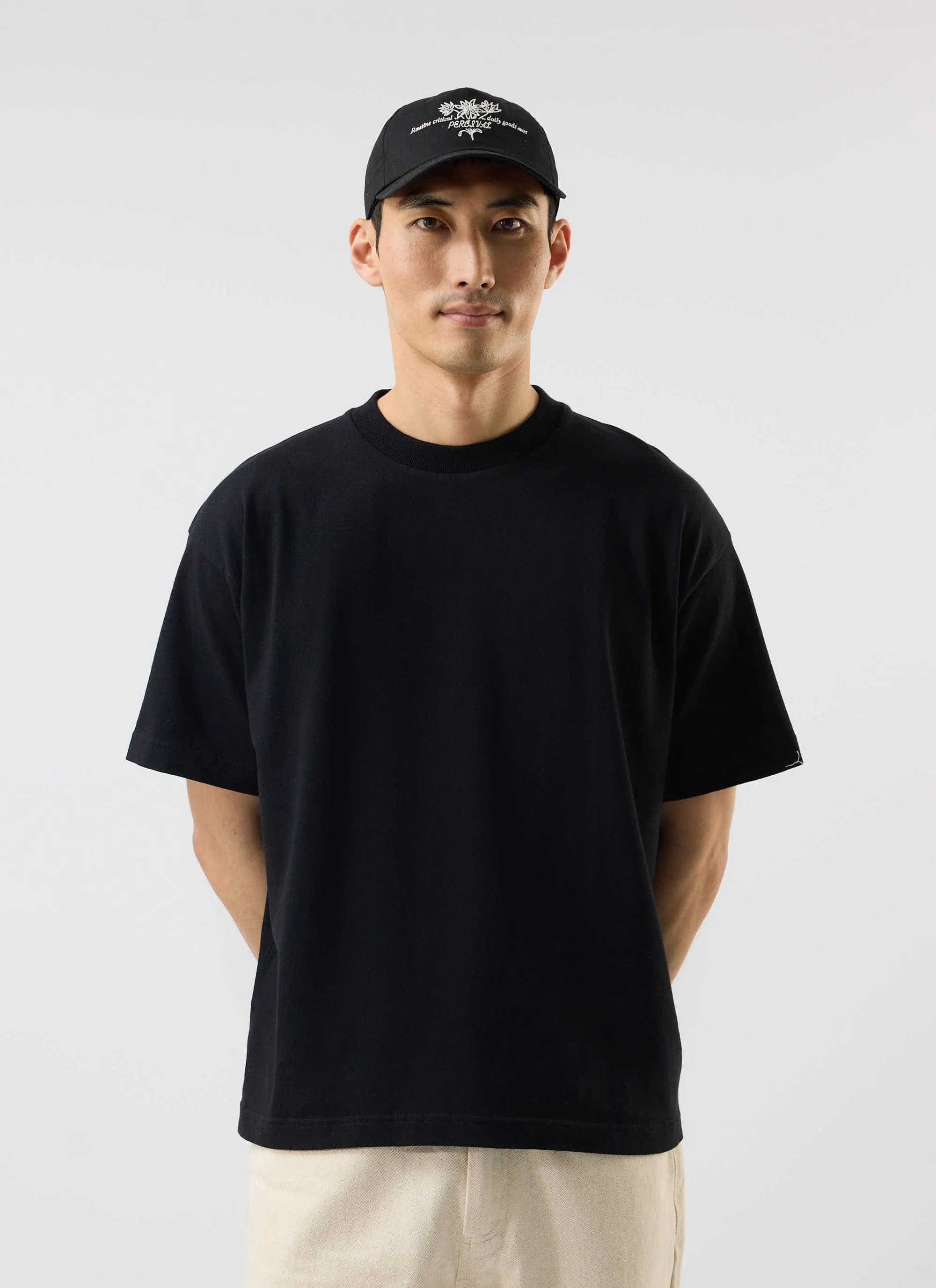 3 Pack Oversized T Shirts | Organic Cotton | White / Black / Navy - Image 7