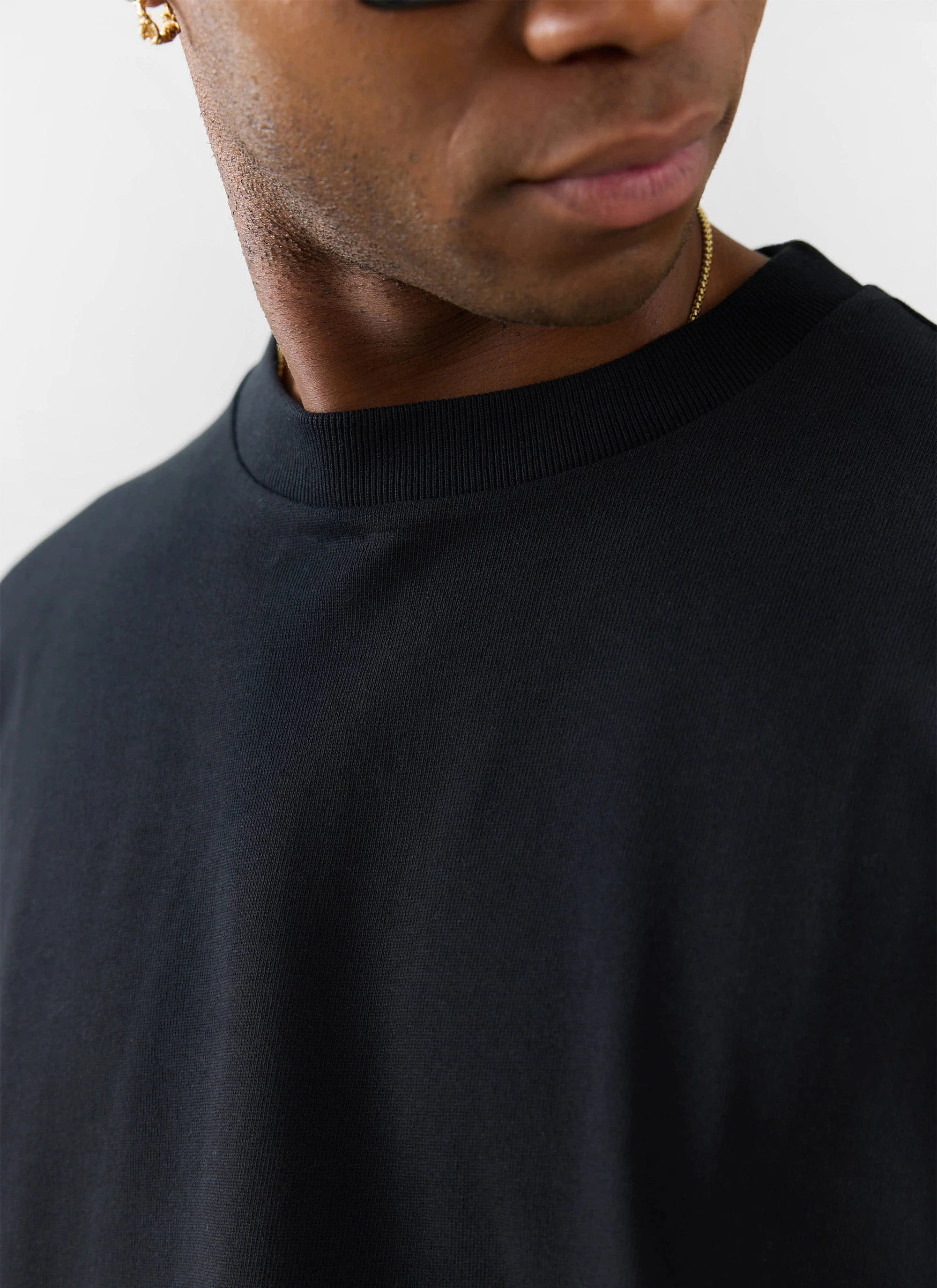 3 Pack Oversized T Shirts | Organic Cotton | Black - Image 4