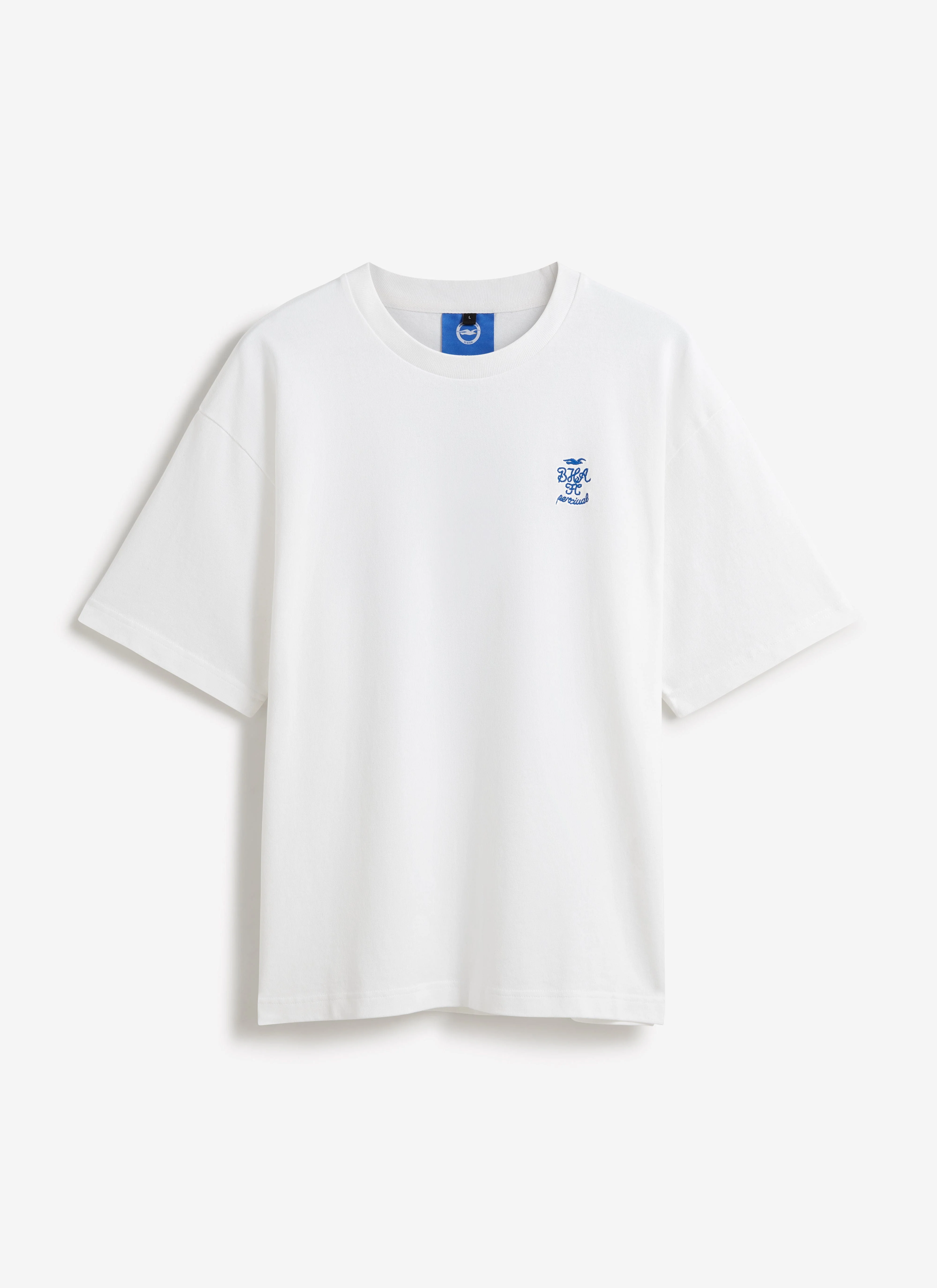 Archive Kits T Shirt | Brighton & Hove Albion F.C. x Percival | White - Image 7