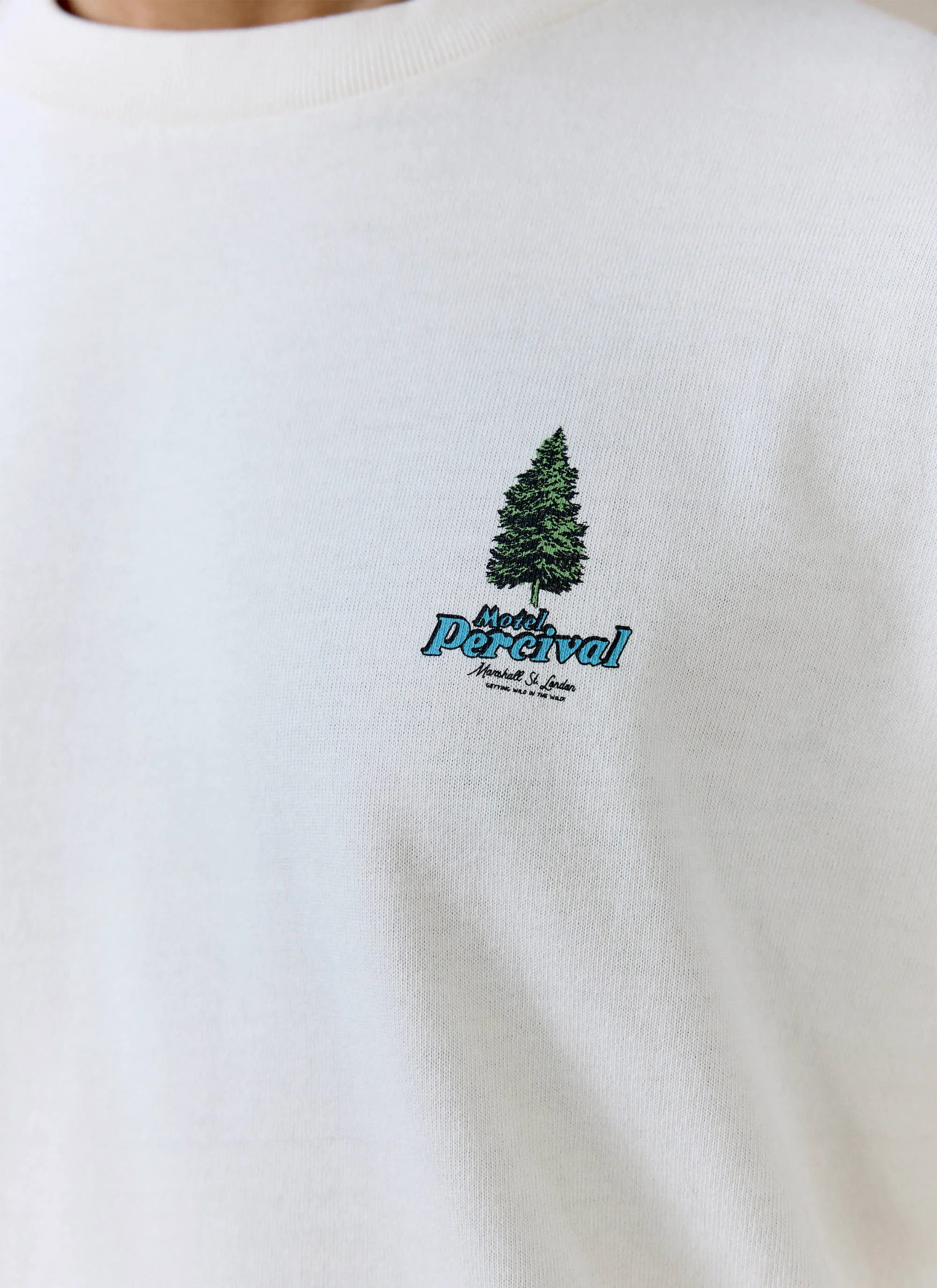 Arnold Oversized T Shirt | Organic Cotton | Cream - Image 4