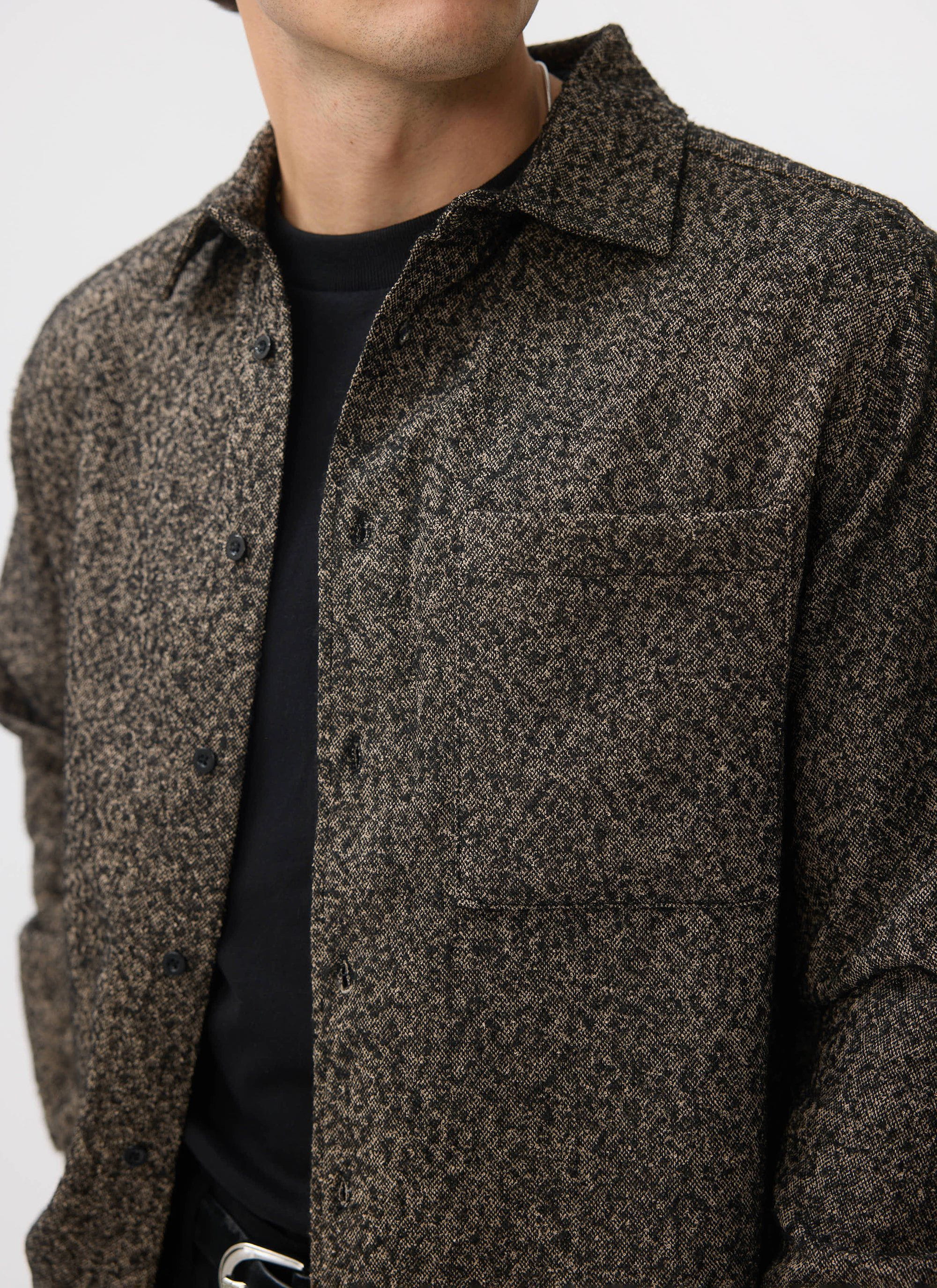 Blyton Long Sleeve Shirt | Grey - Image 4