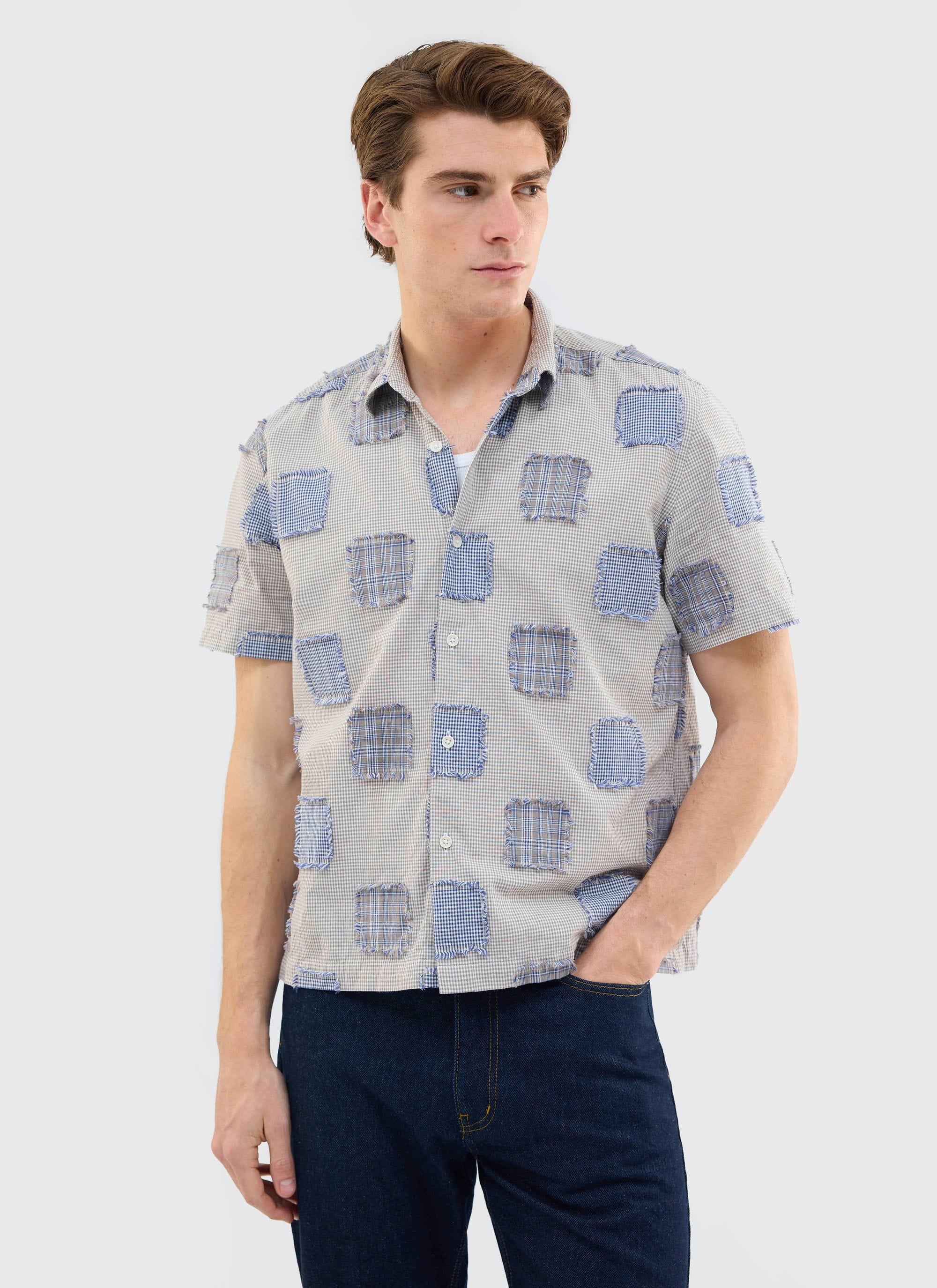 Bruno Boxy Clerk Shirt | Grey - Image 2