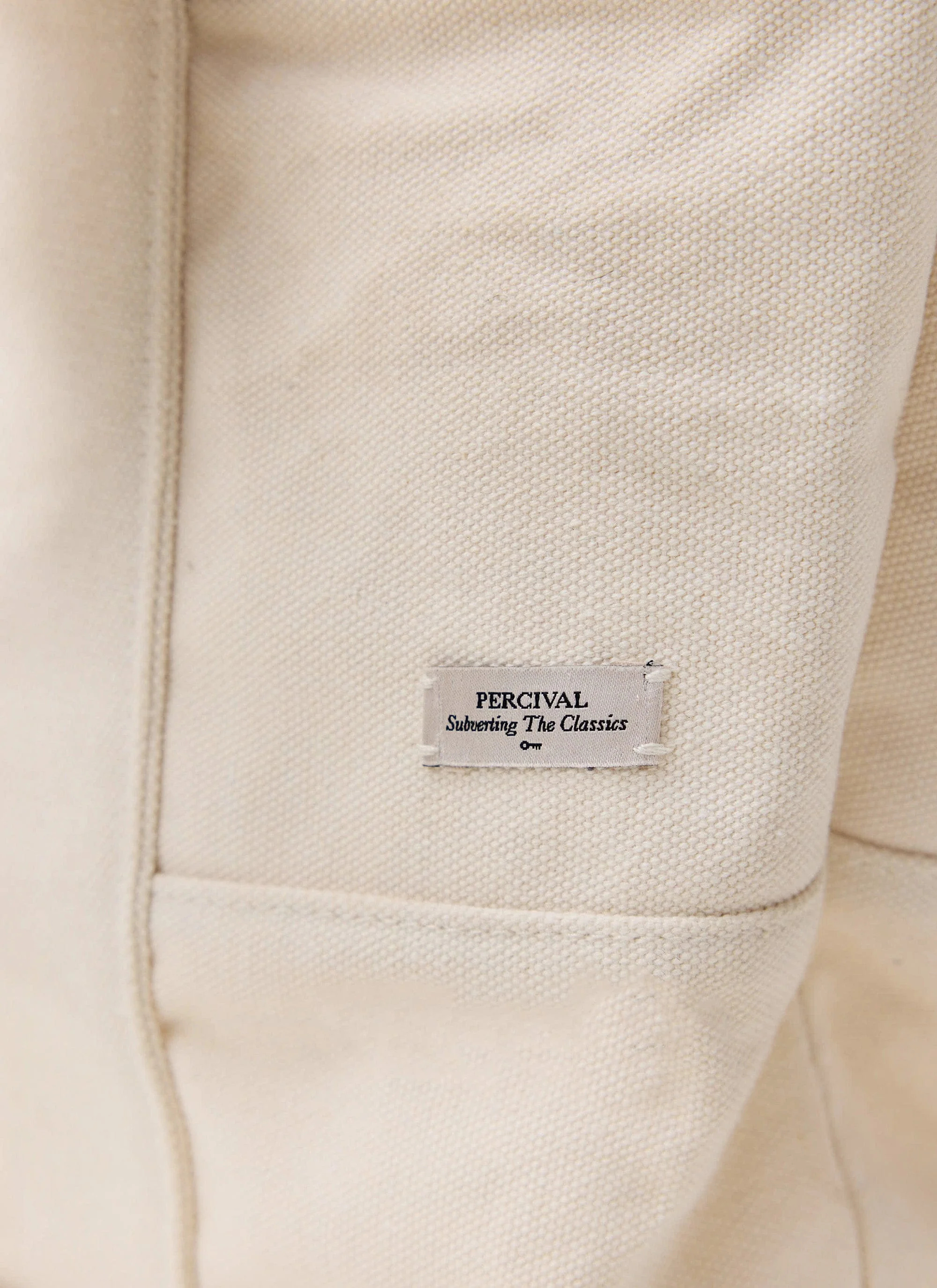 Tote Bag | Cotton Canvas | Cream - Image 3