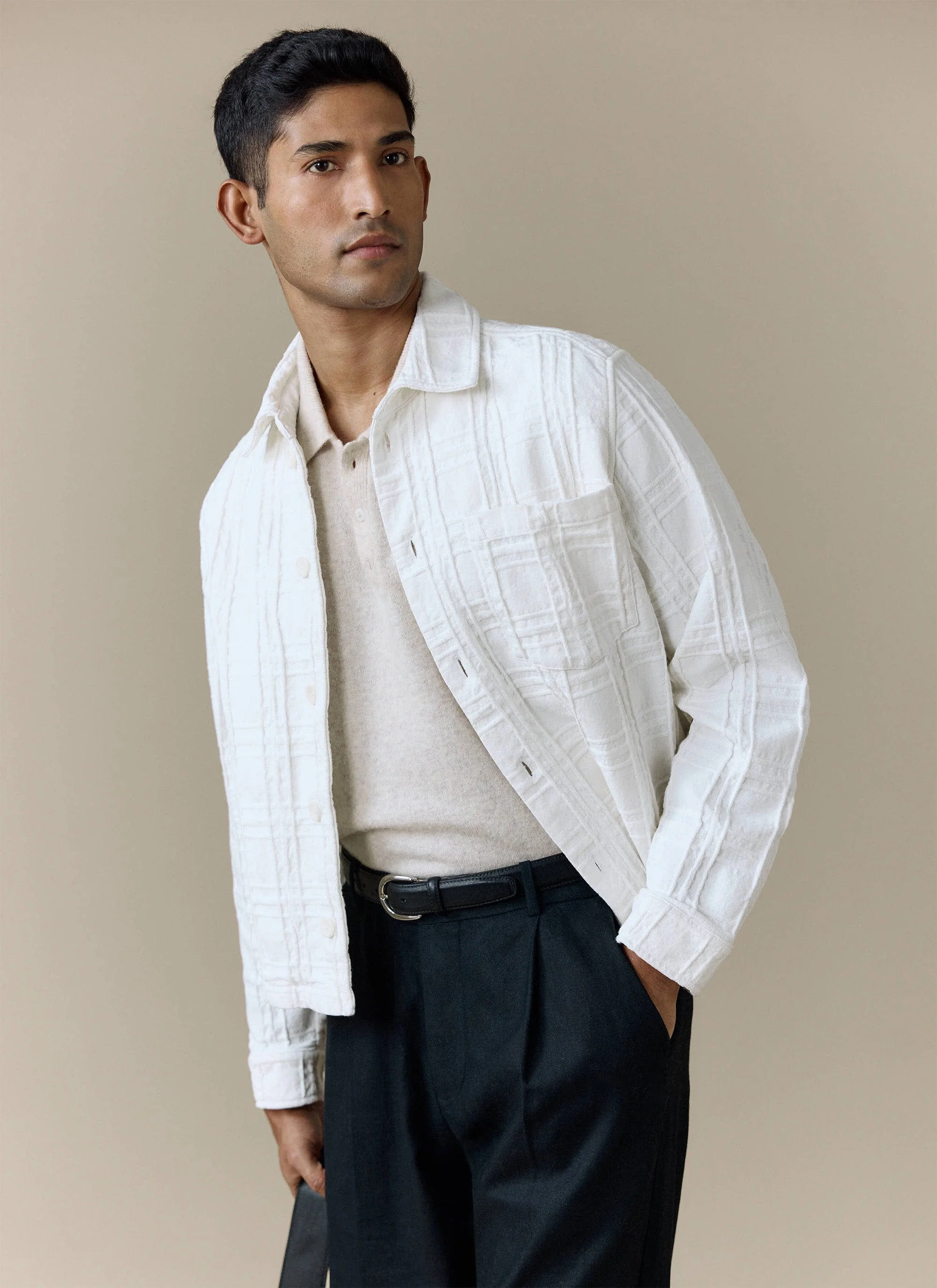 Canyon Heavyweight Overshirt | Cotton | White
