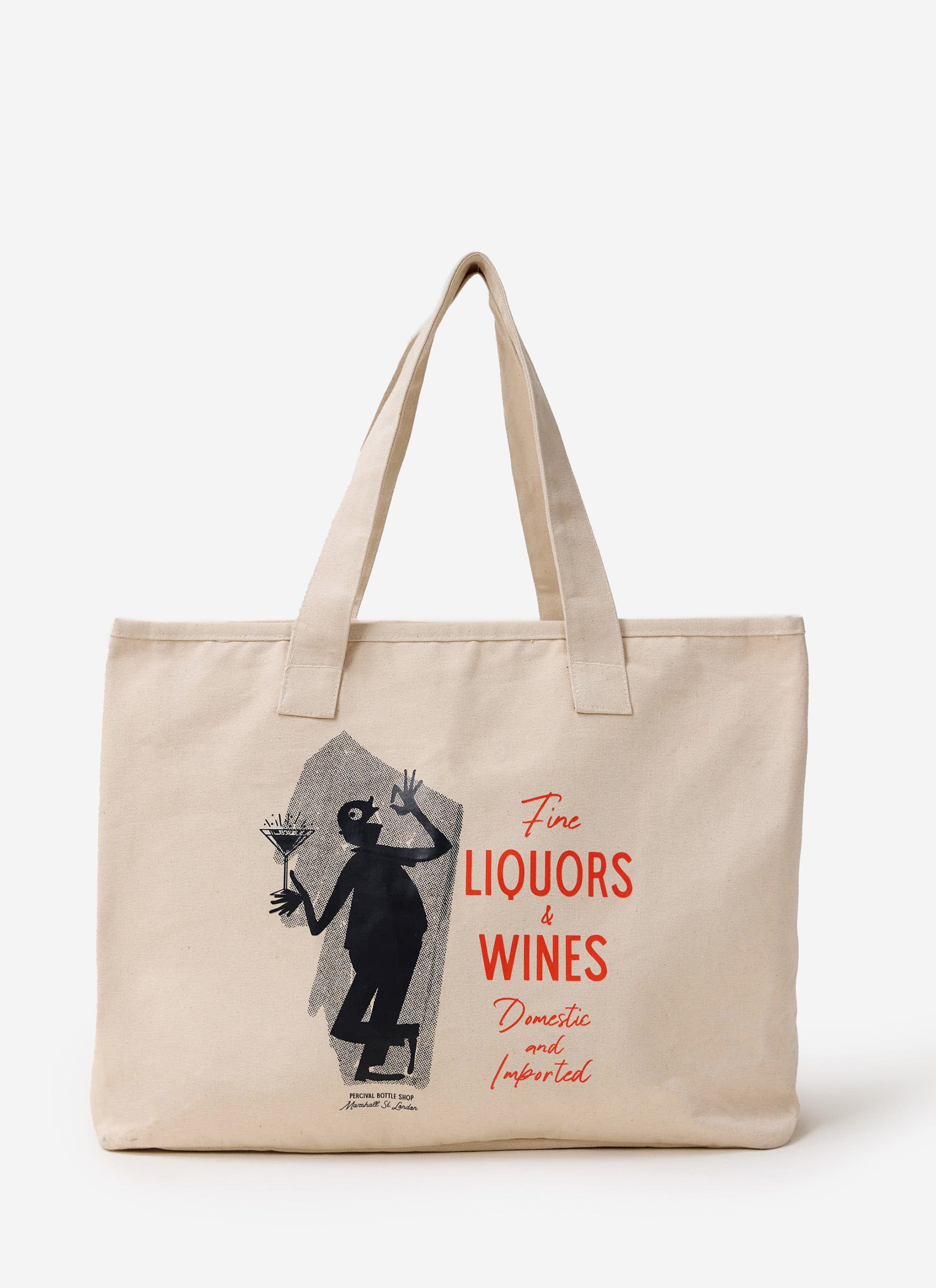Carlo Mixologist Tote Bag | Cotton | Cream