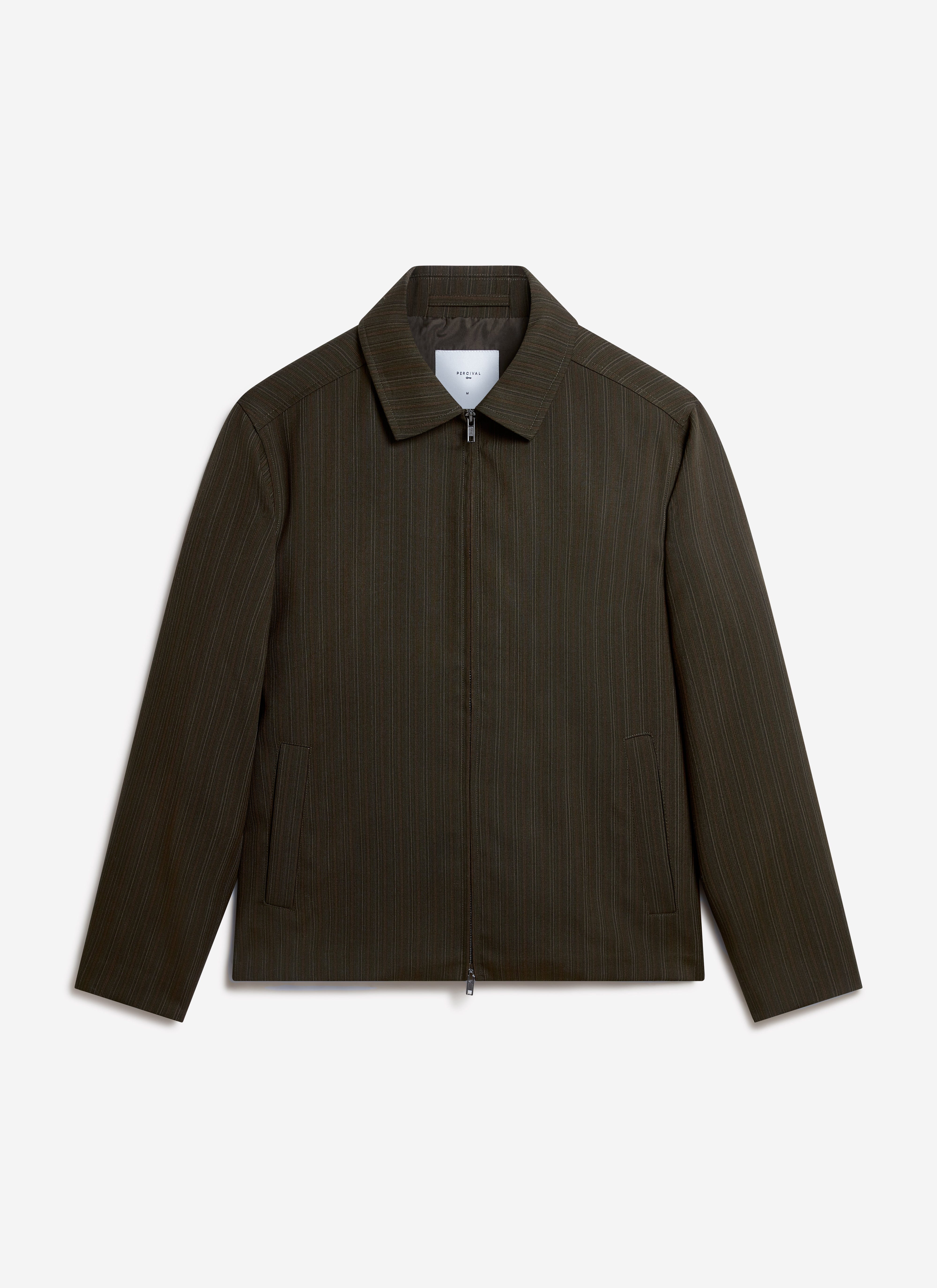 Men's Chapter Zip Up Jacket | Forest Green - Image 10