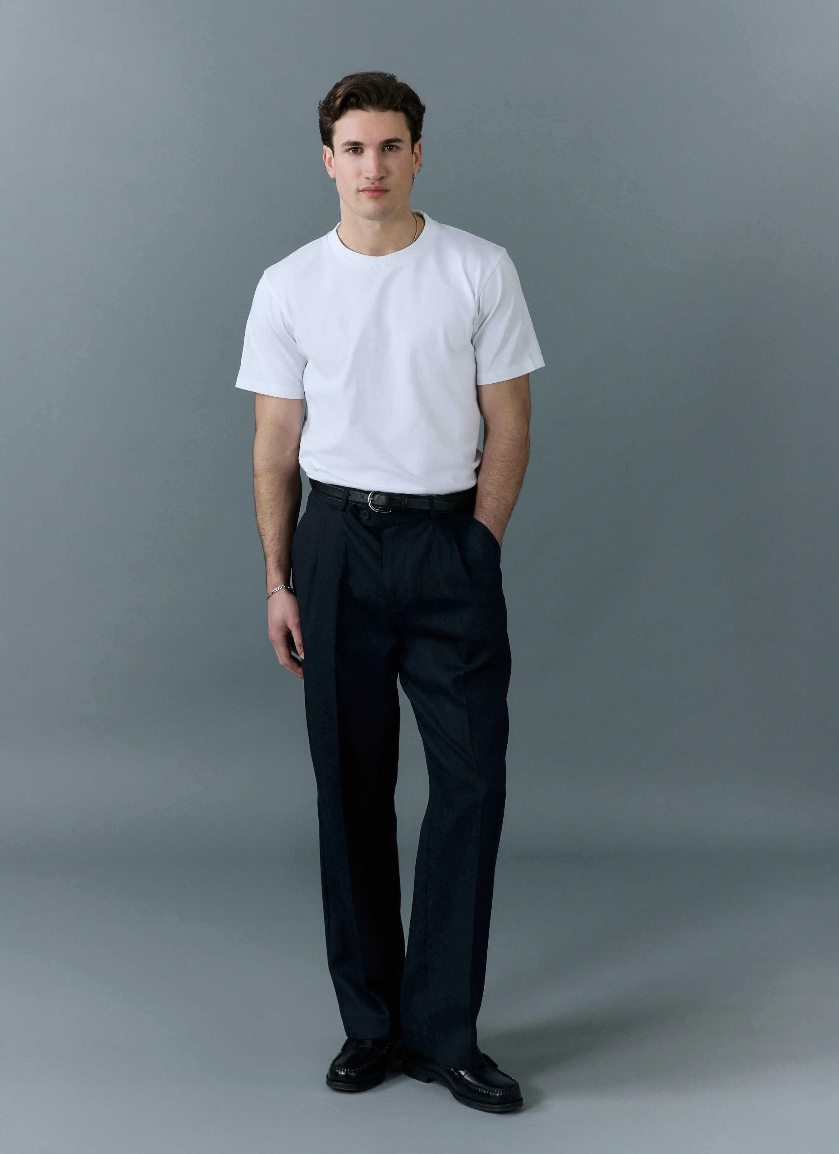 Men's Plain White T Shirt | Regular Fit | Organic Cotton - Image 4