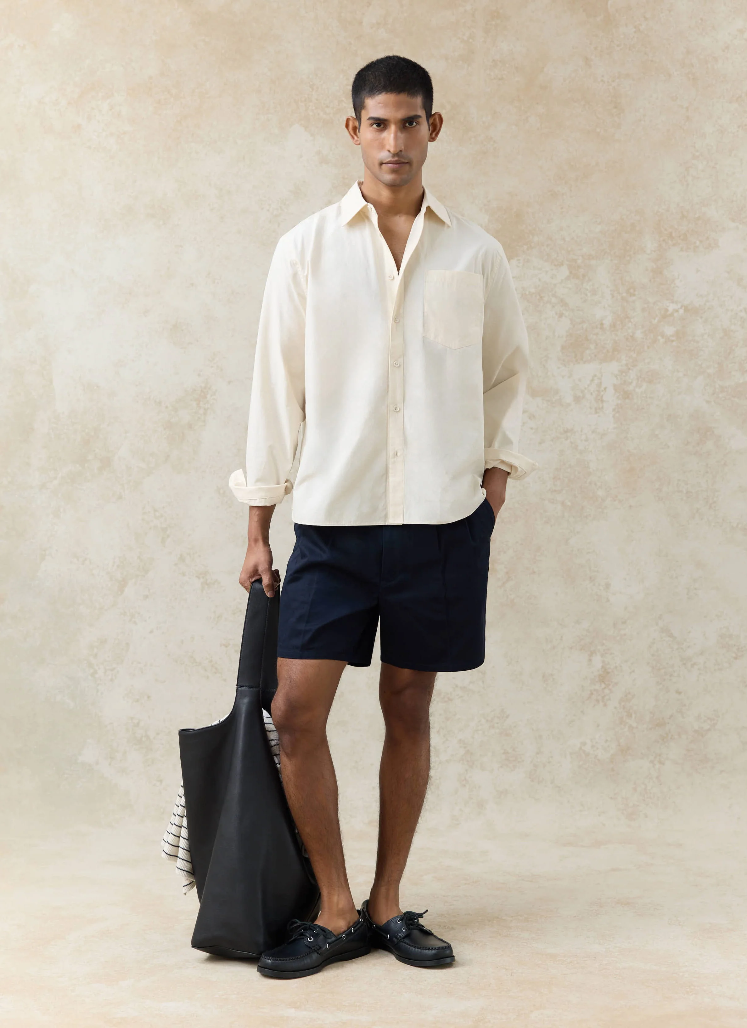 Dali Relaxed Poplin Shirt | Cotton | Cream - Image 2