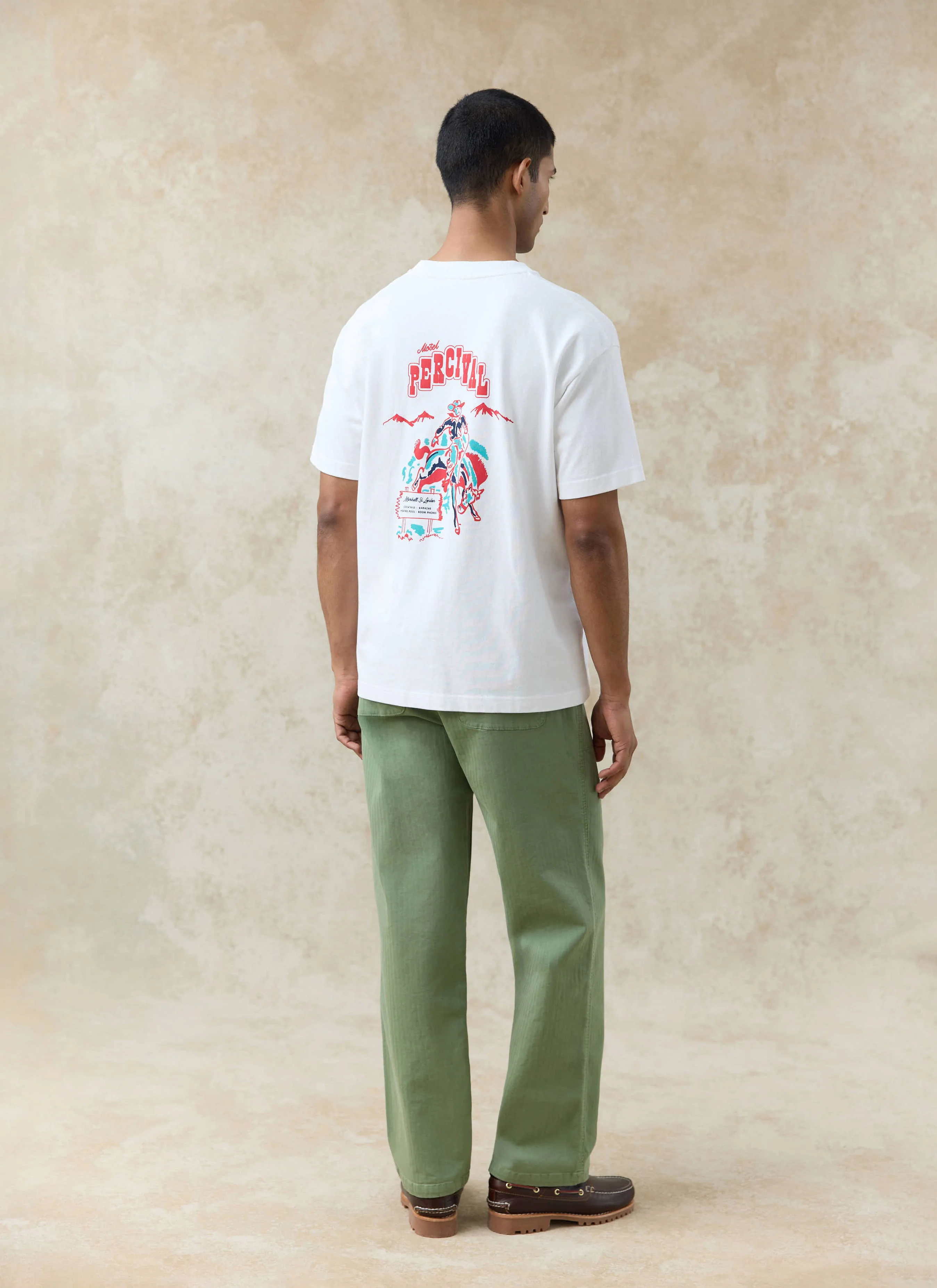 Dexter Oversized T Shirt | Organic Cotton | White - Image 3