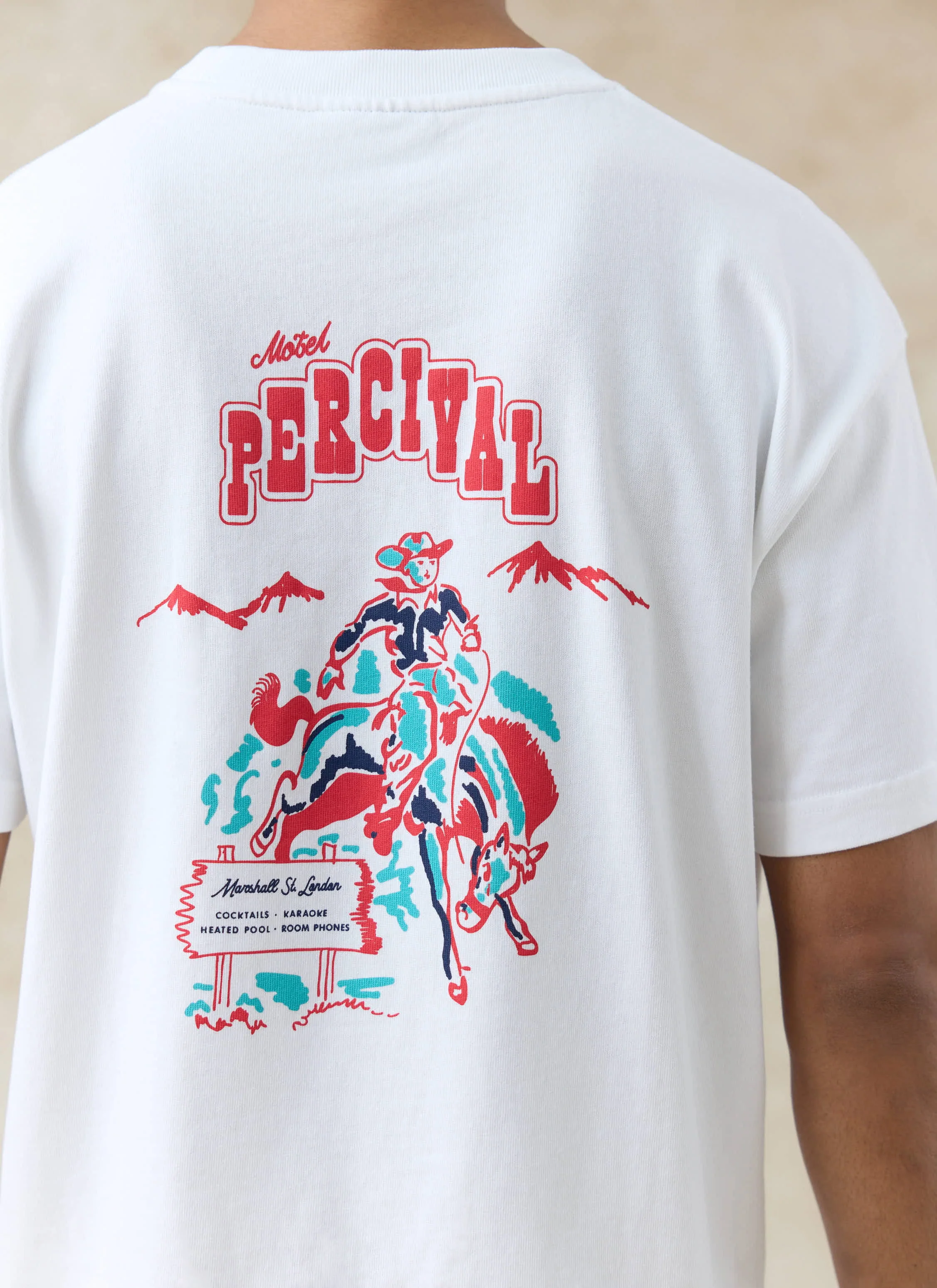 Dexter Oversized T Shirt | Organic Cotton | White - Image 5