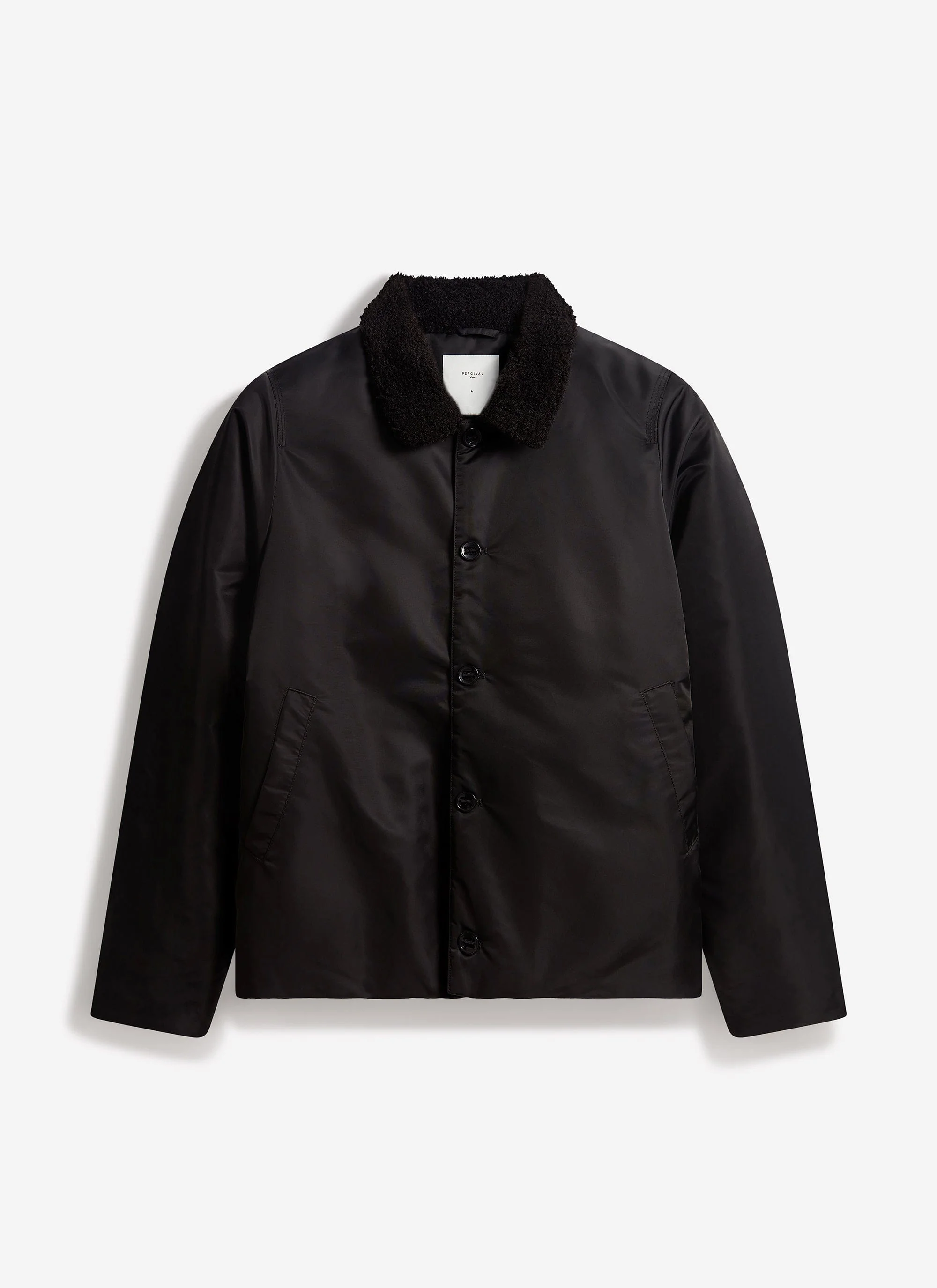 Doppio Bomber Jacket | Nylon | Black - Image 8