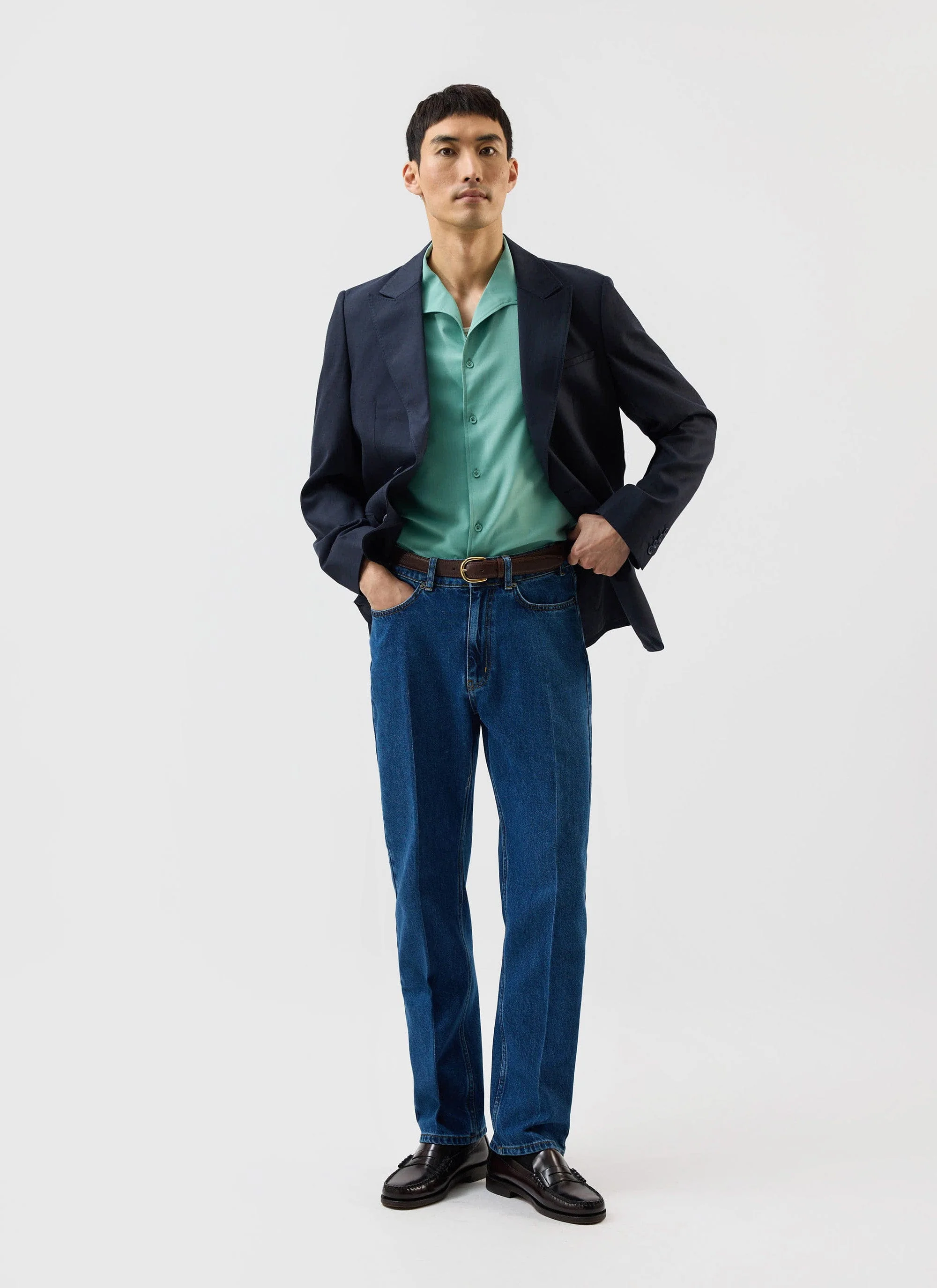 Drape Cuban Shirt | Percival x Warren | Mint Green - Image 6