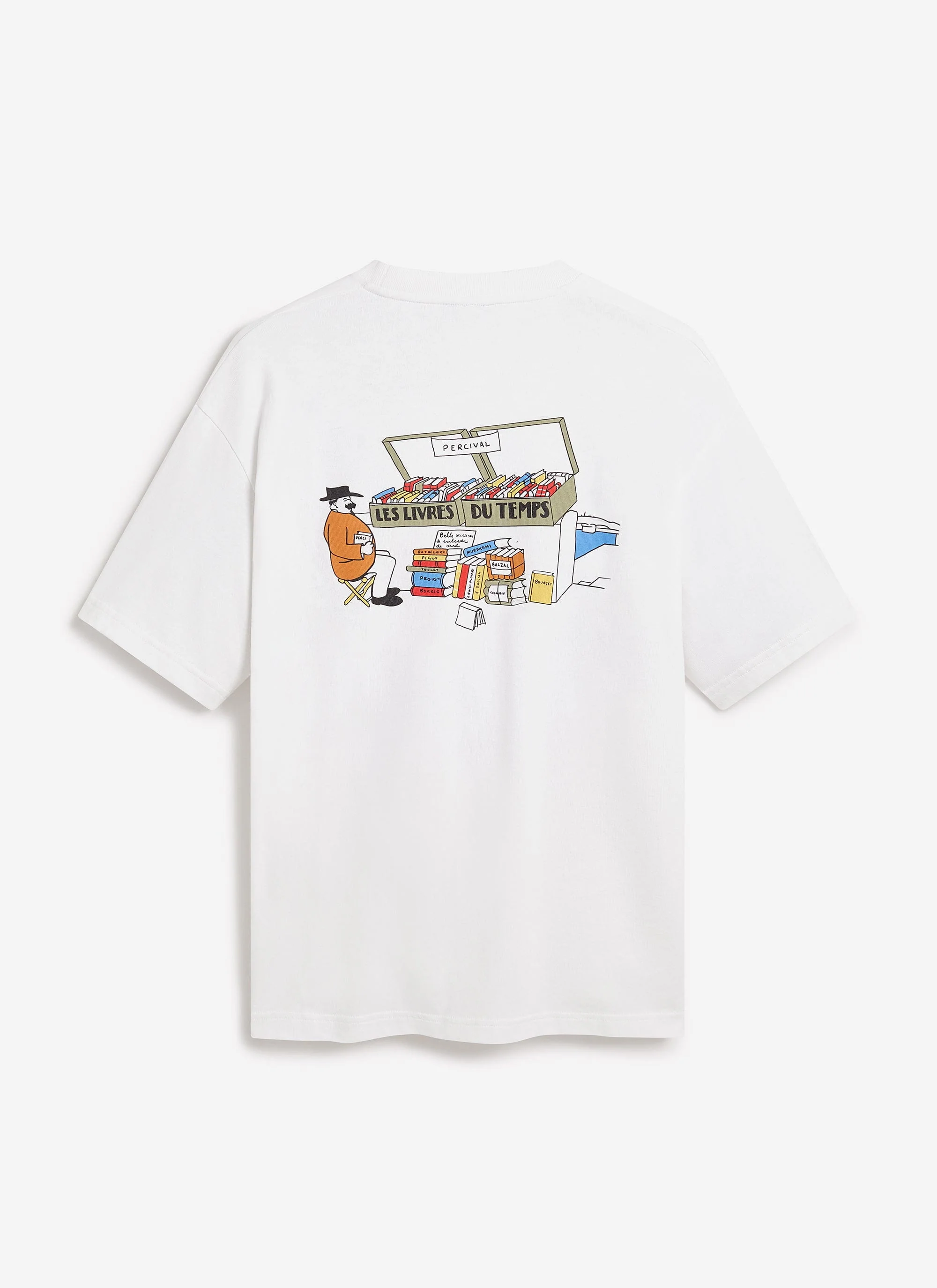 Du Temps Oversized T Shirt | Cotton | White - Image 6