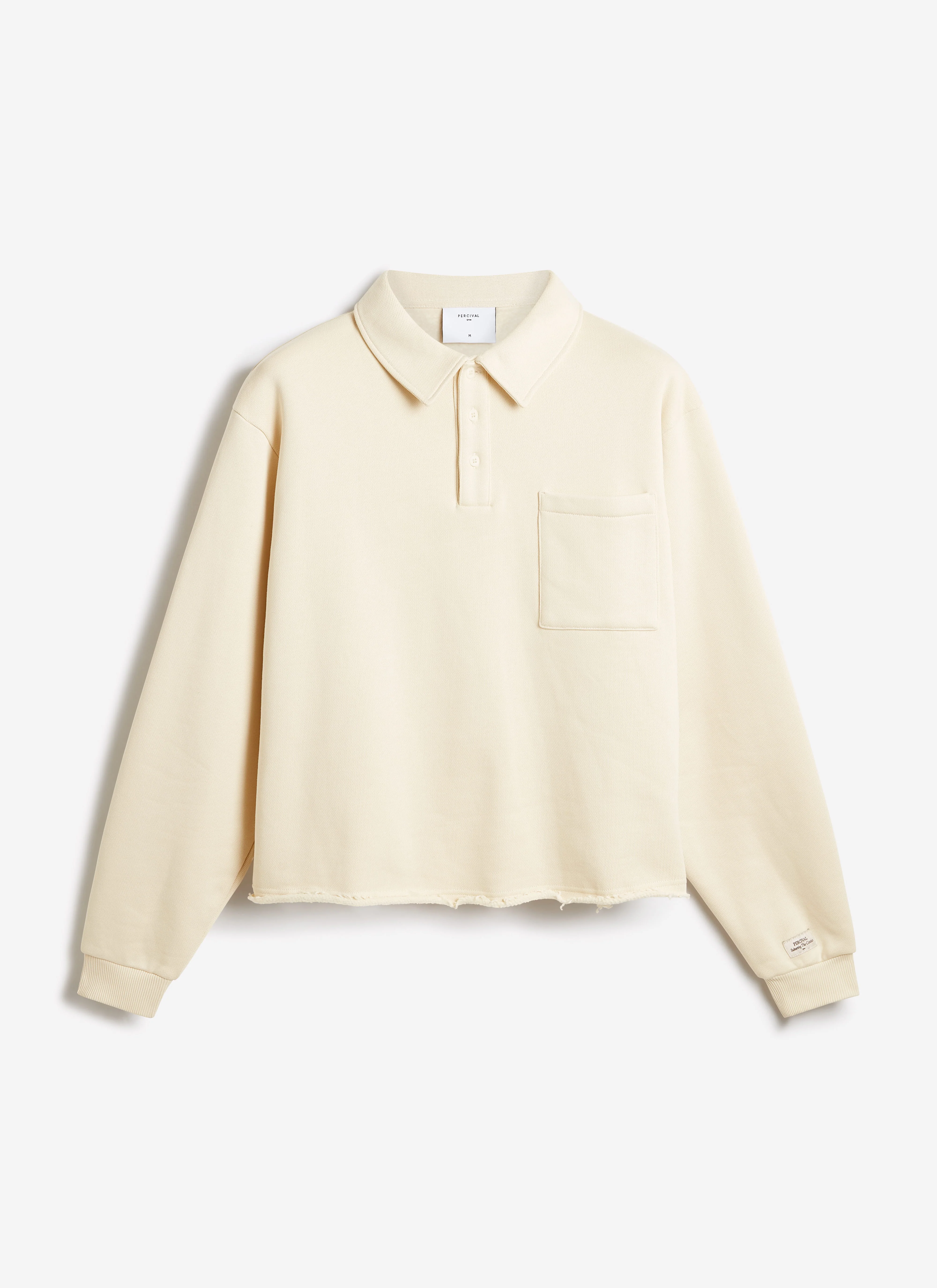 Dudley Boxy Sweatshirt | Cotton | Cream - Image 7