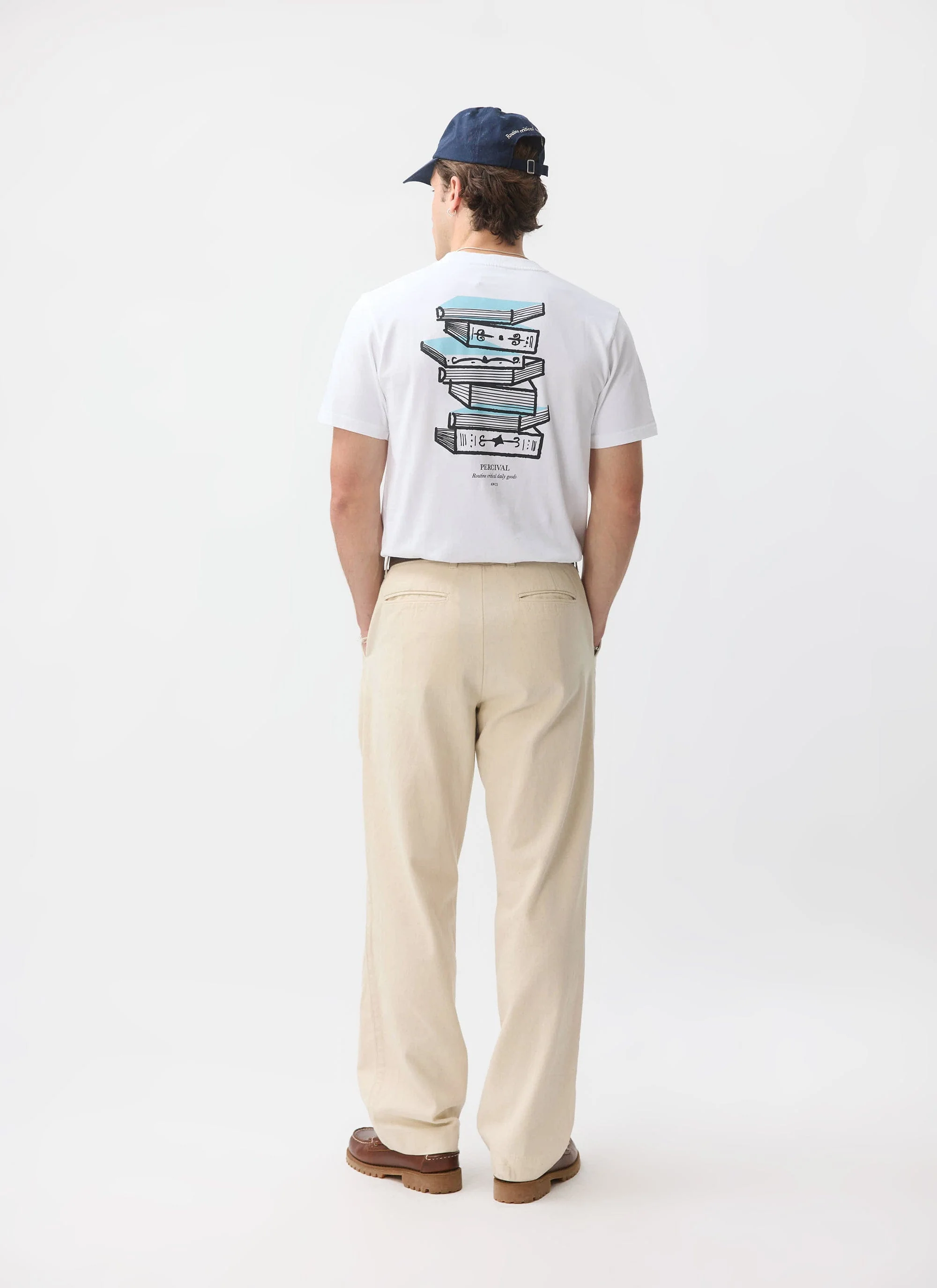 Duke T Shirt | Organic Cotton | White - Image 3