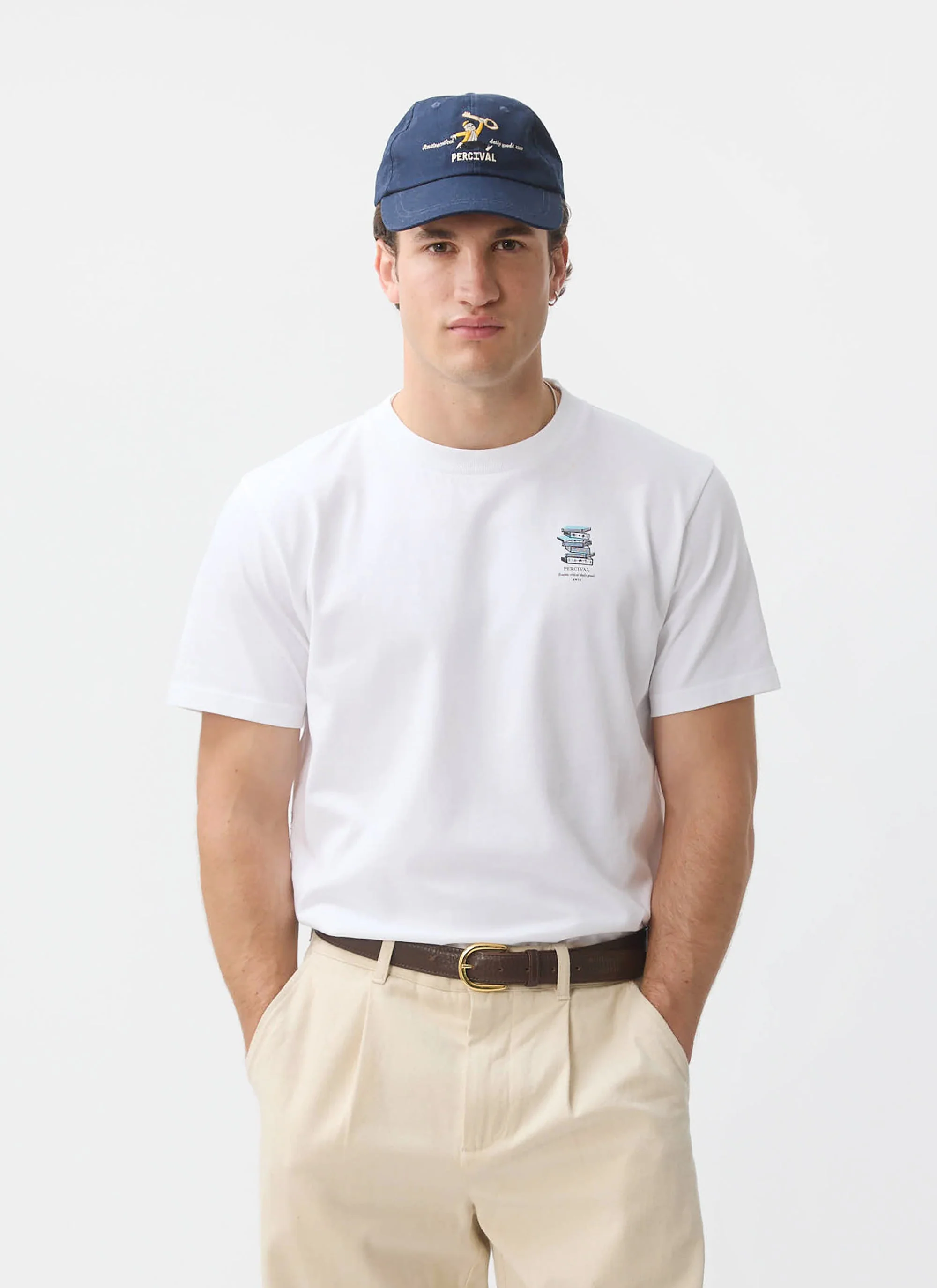Duke T Shirt | Organic Cotton | White - Image 4