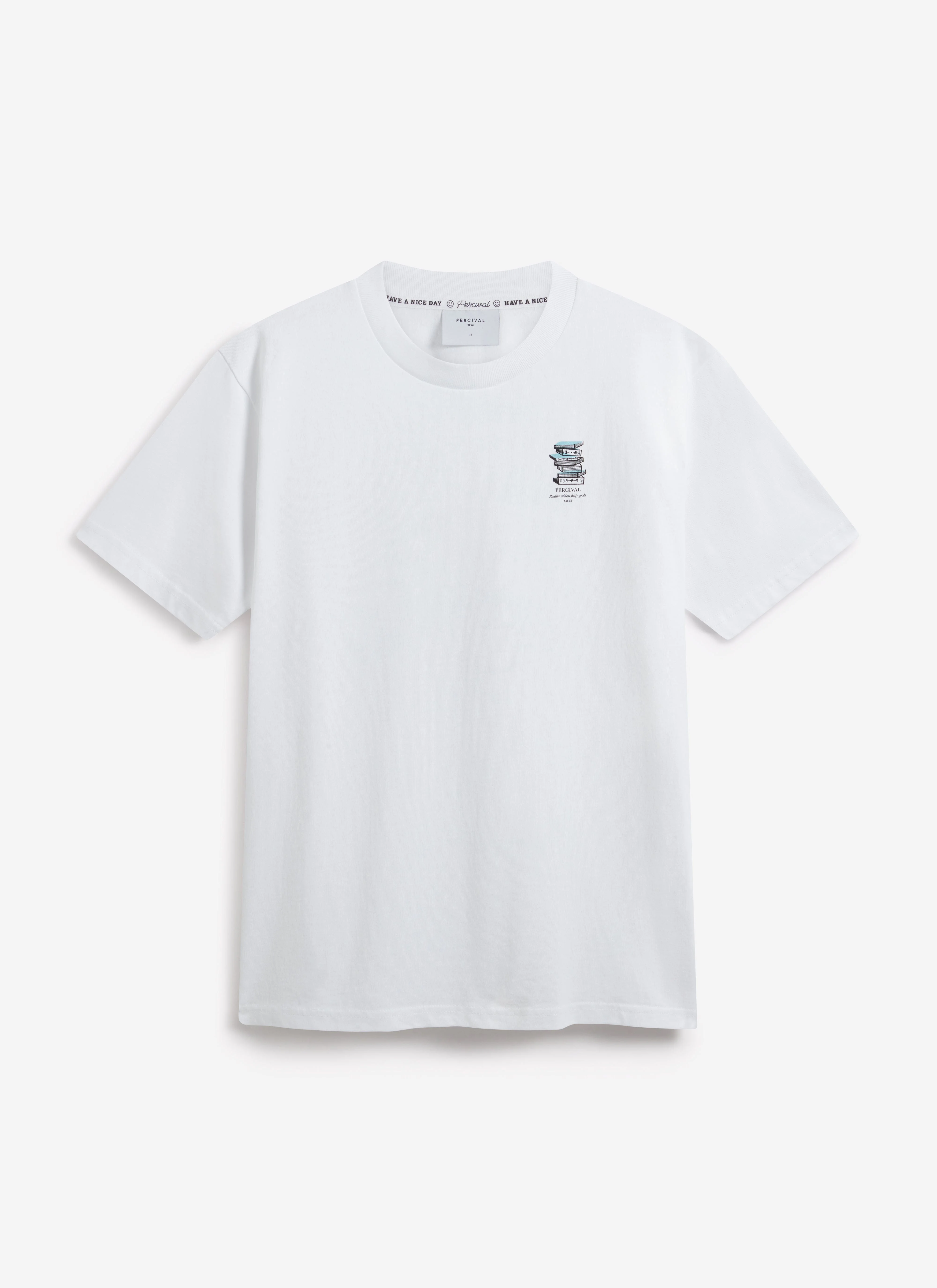 Duke T Shirt | Organic Cotton | White - Image 7