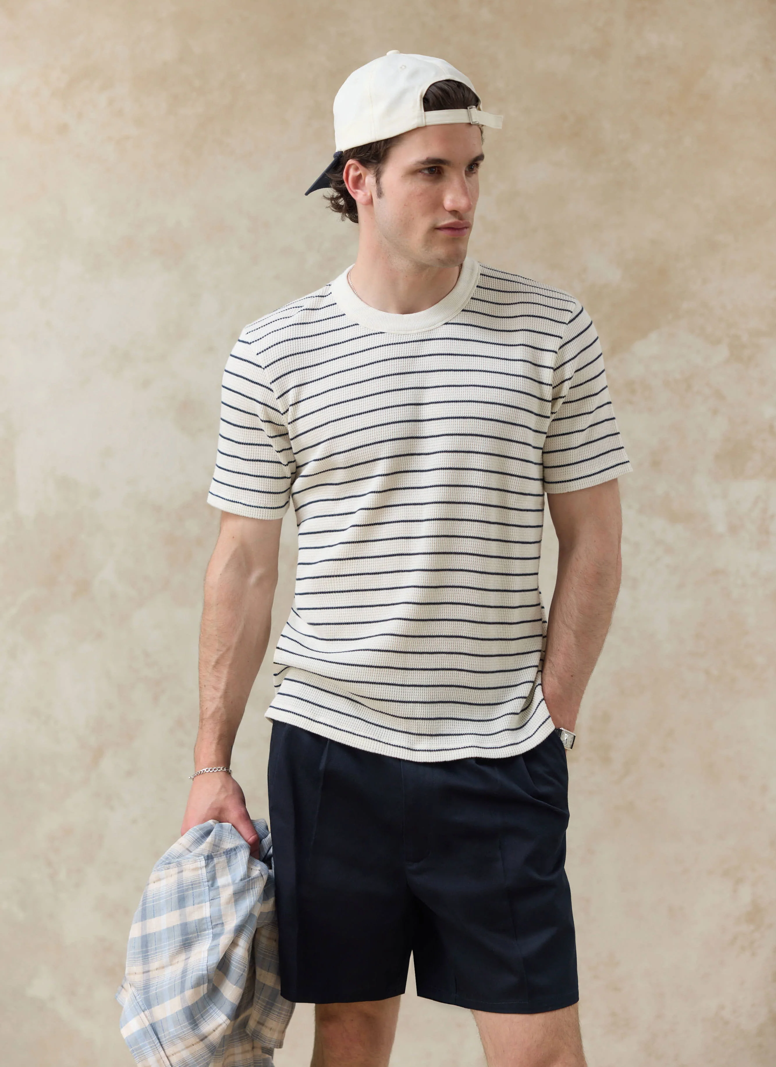 Donovan Soft Trucker Cap | Cotton | Cream - Image 3