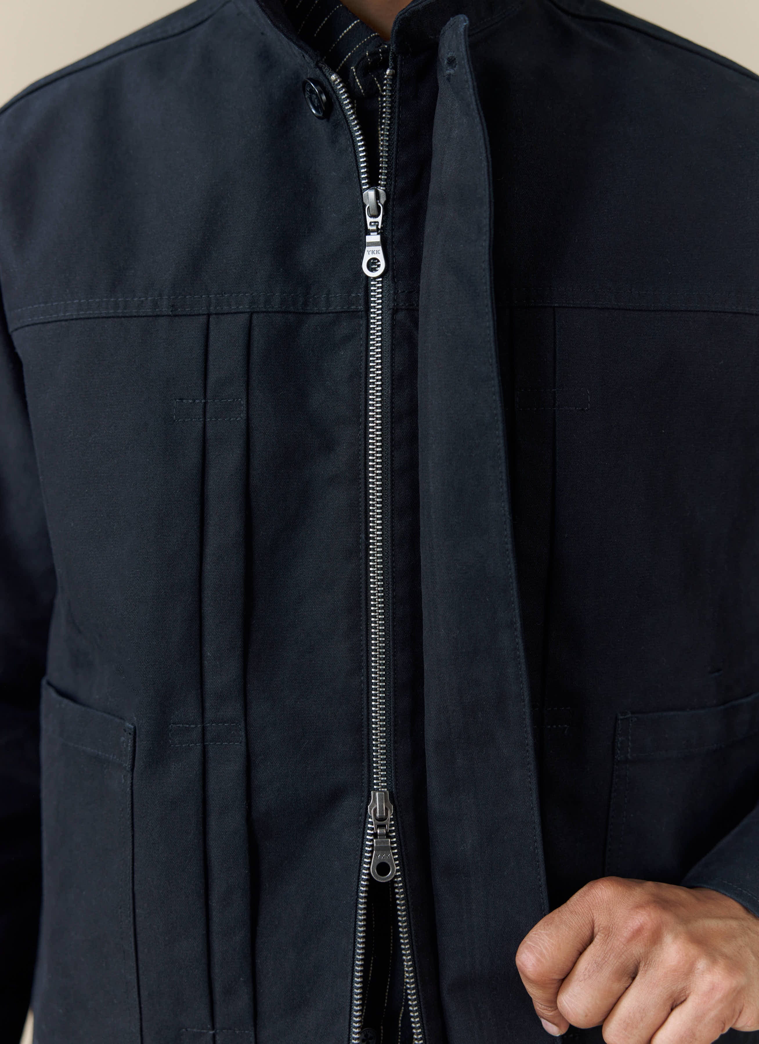 Ernst Jacket | Cotton | Black - Image 5