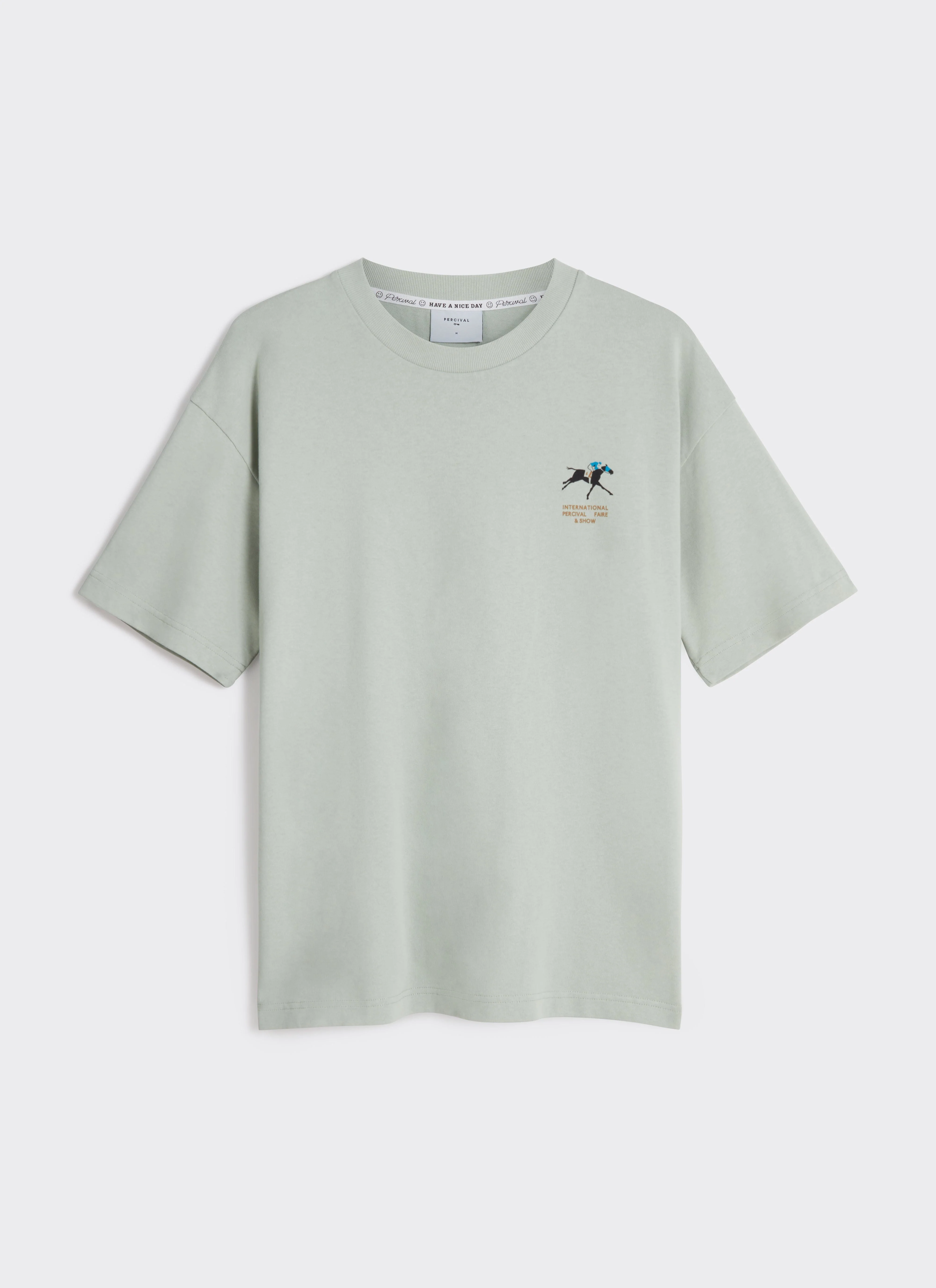 Fair and Show Oversized T Shirt | Organic Cotton | Sage - Image 6