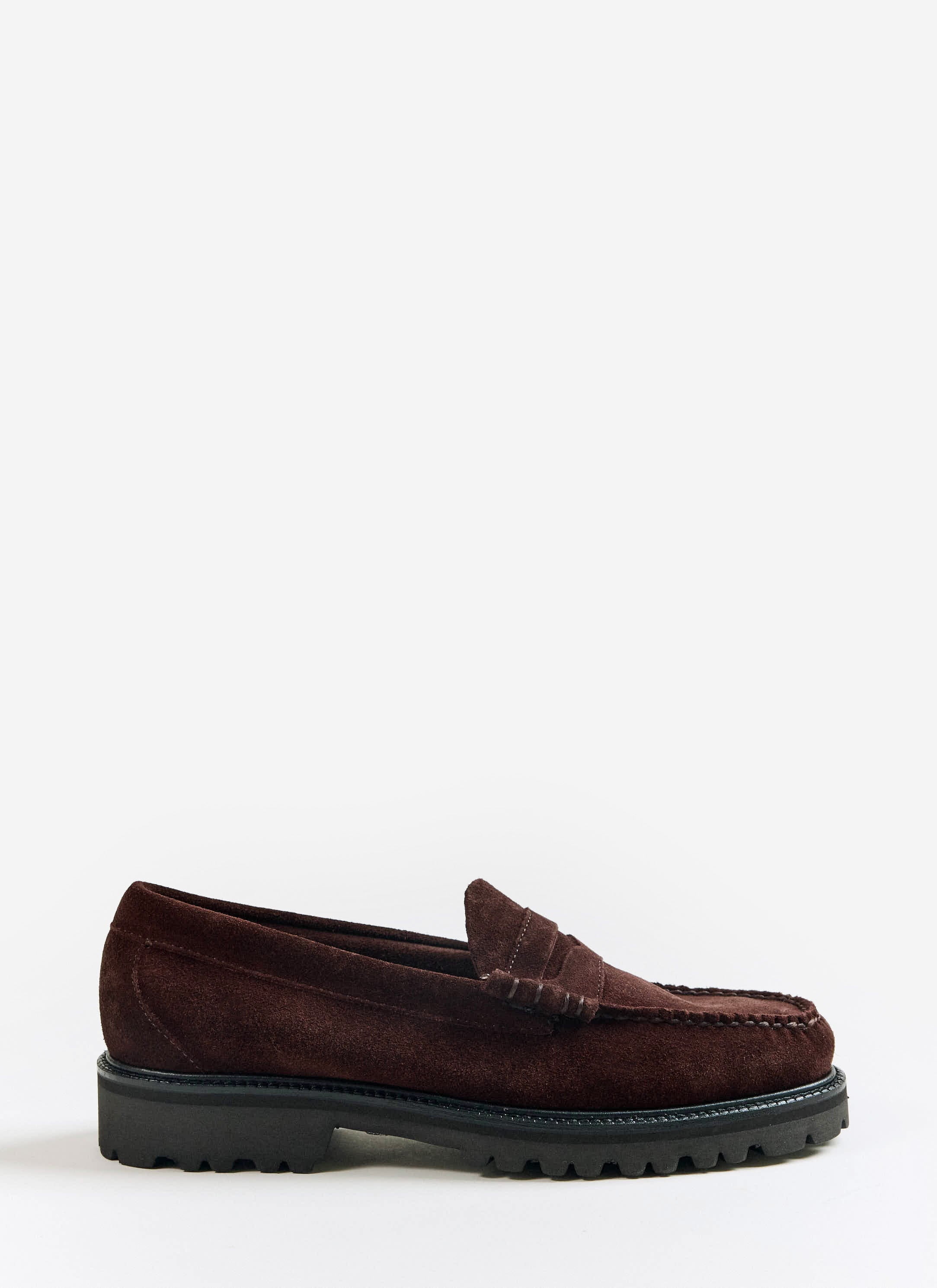 G.H.Bass | Weejun 90 Larson Loafer | Chocolate Suede - Image 4