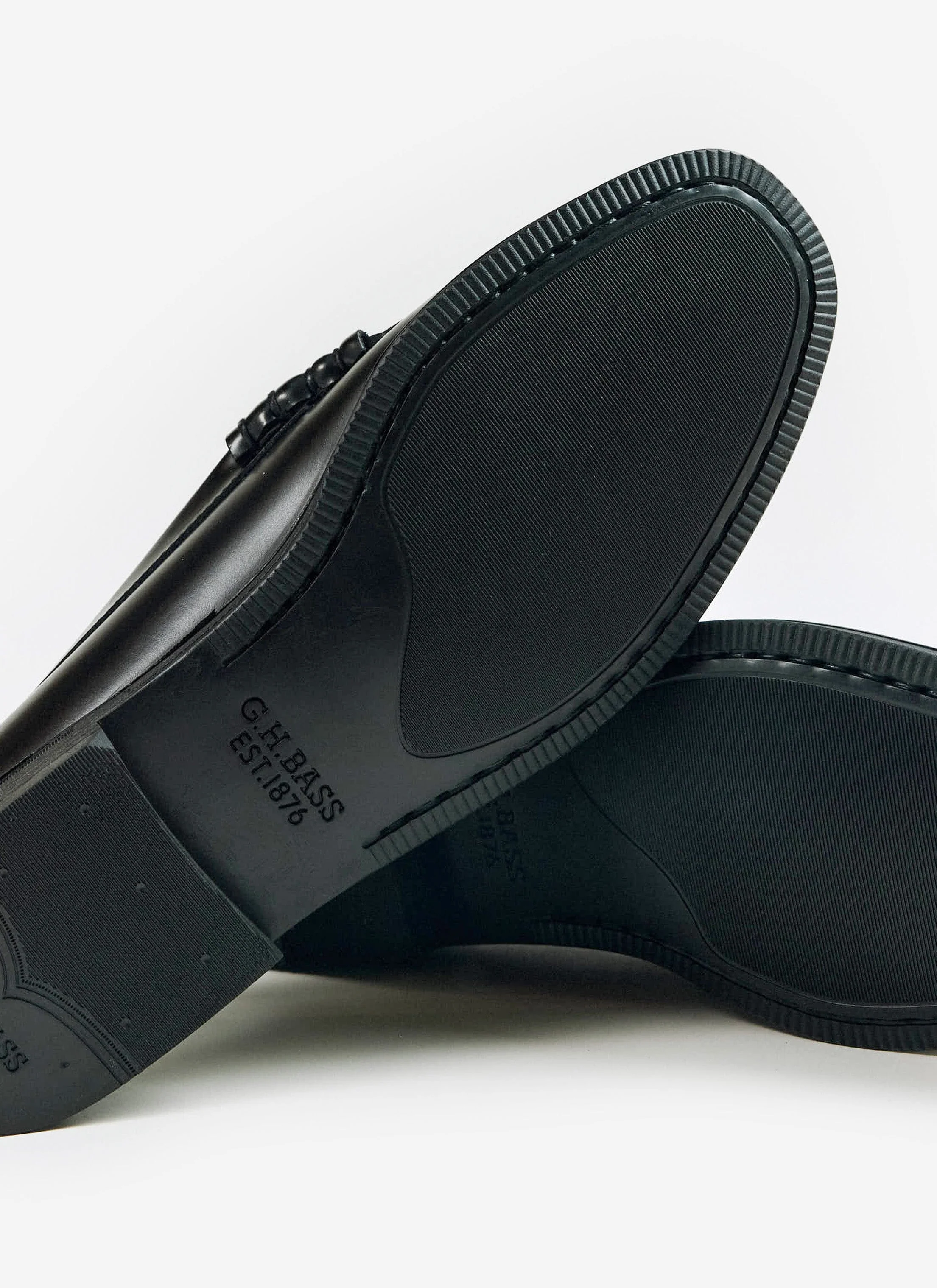 G.H.Bass | Weejun II Larson Moc Penny Loafer | Black - Image 5