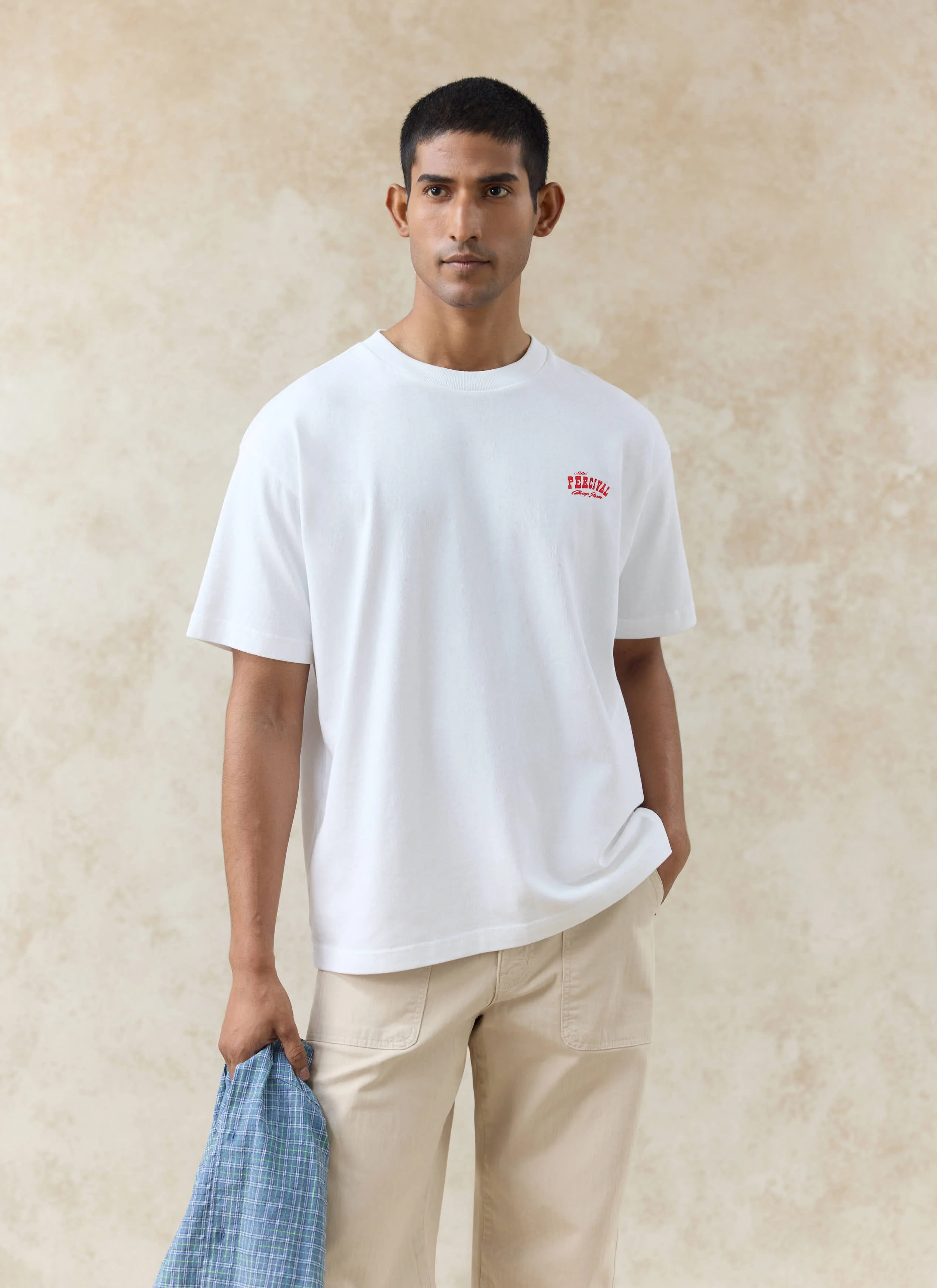 Gordon Oversized T Shirt | Organic Cotton | White - Image 2