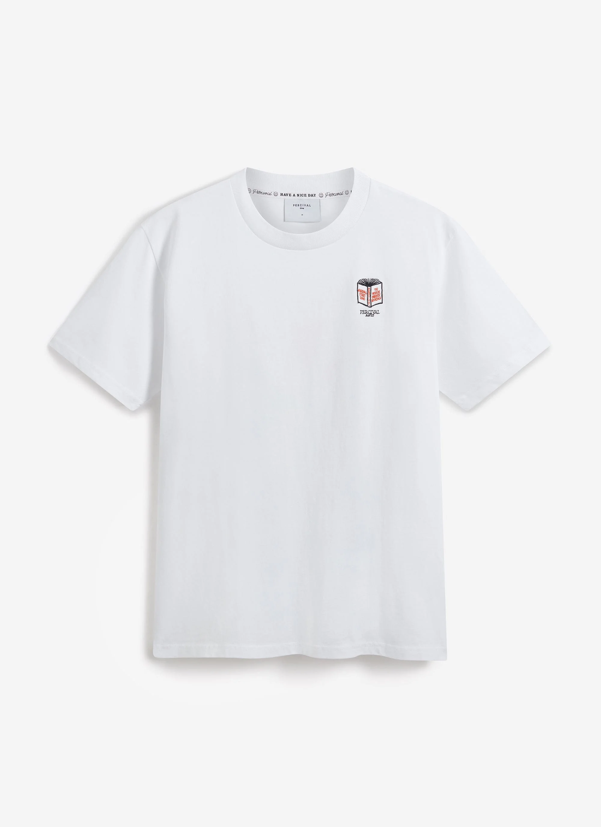 Greatest Bookshop T Shirt | Embroidered Organic Cotton | White - Image 6