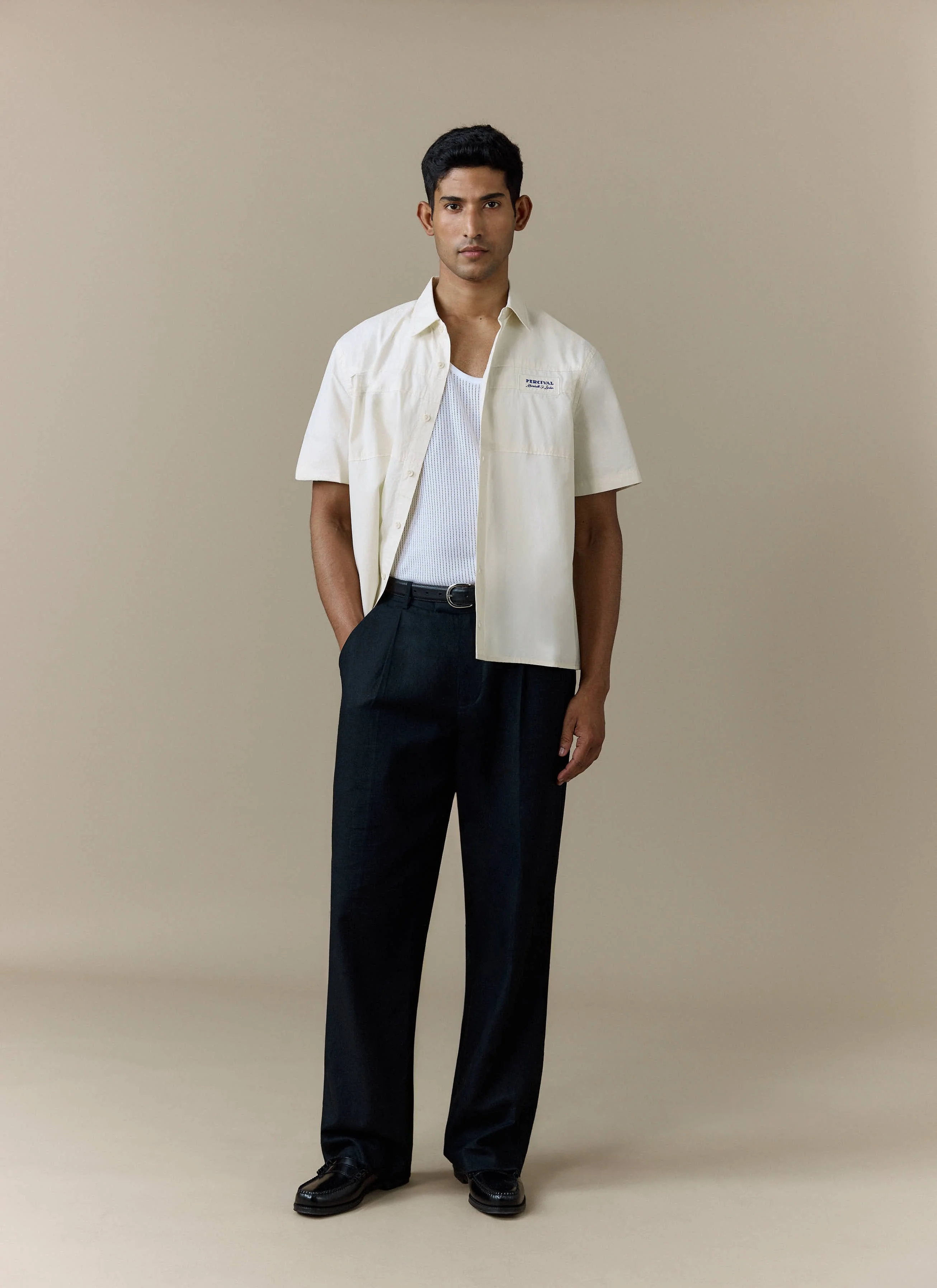 Harlow Boxy Shirt | Cotton | Cream - Image 7