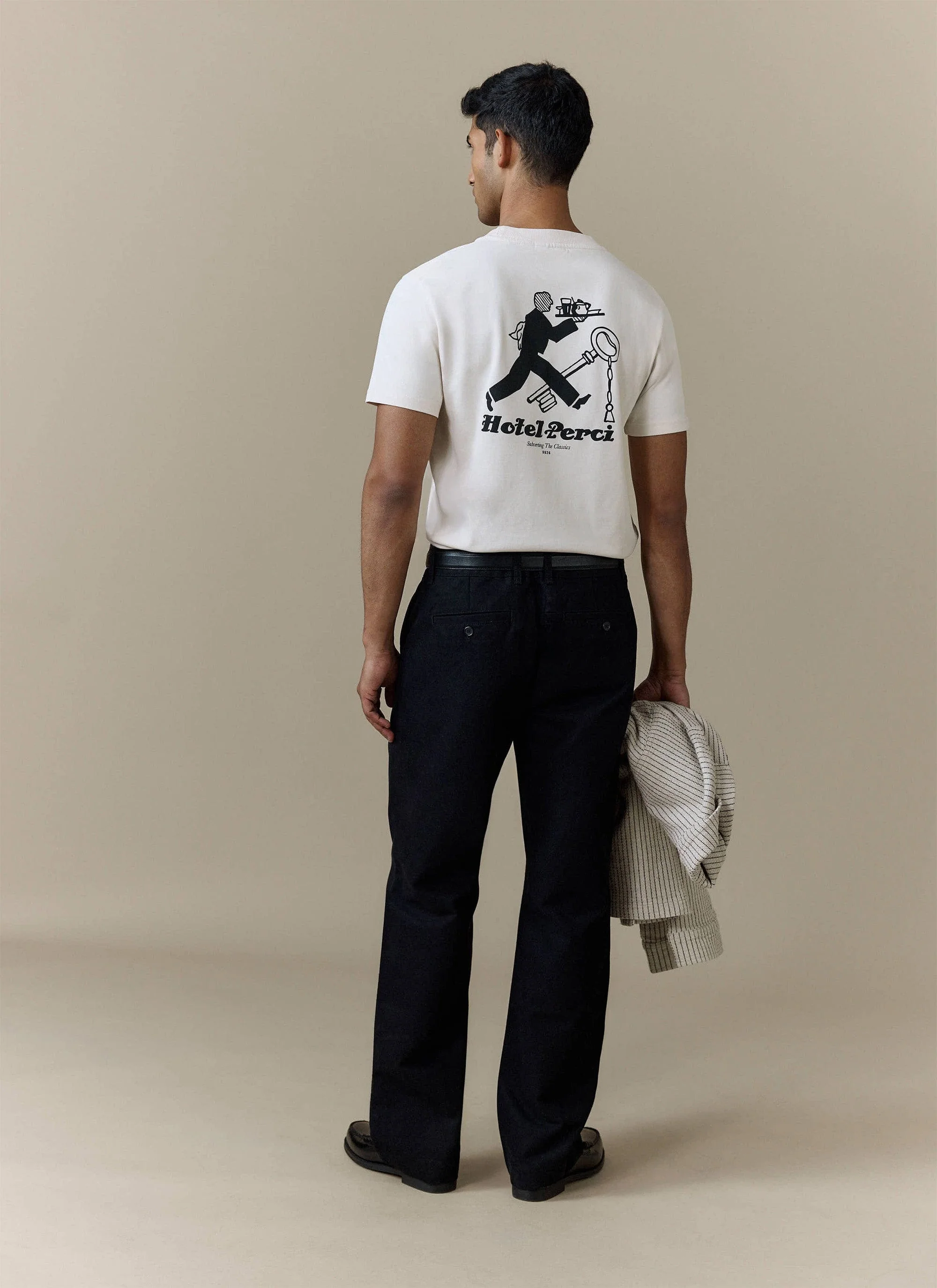 Hotel T Shirt | Organic Cotton | Cream - Image 5