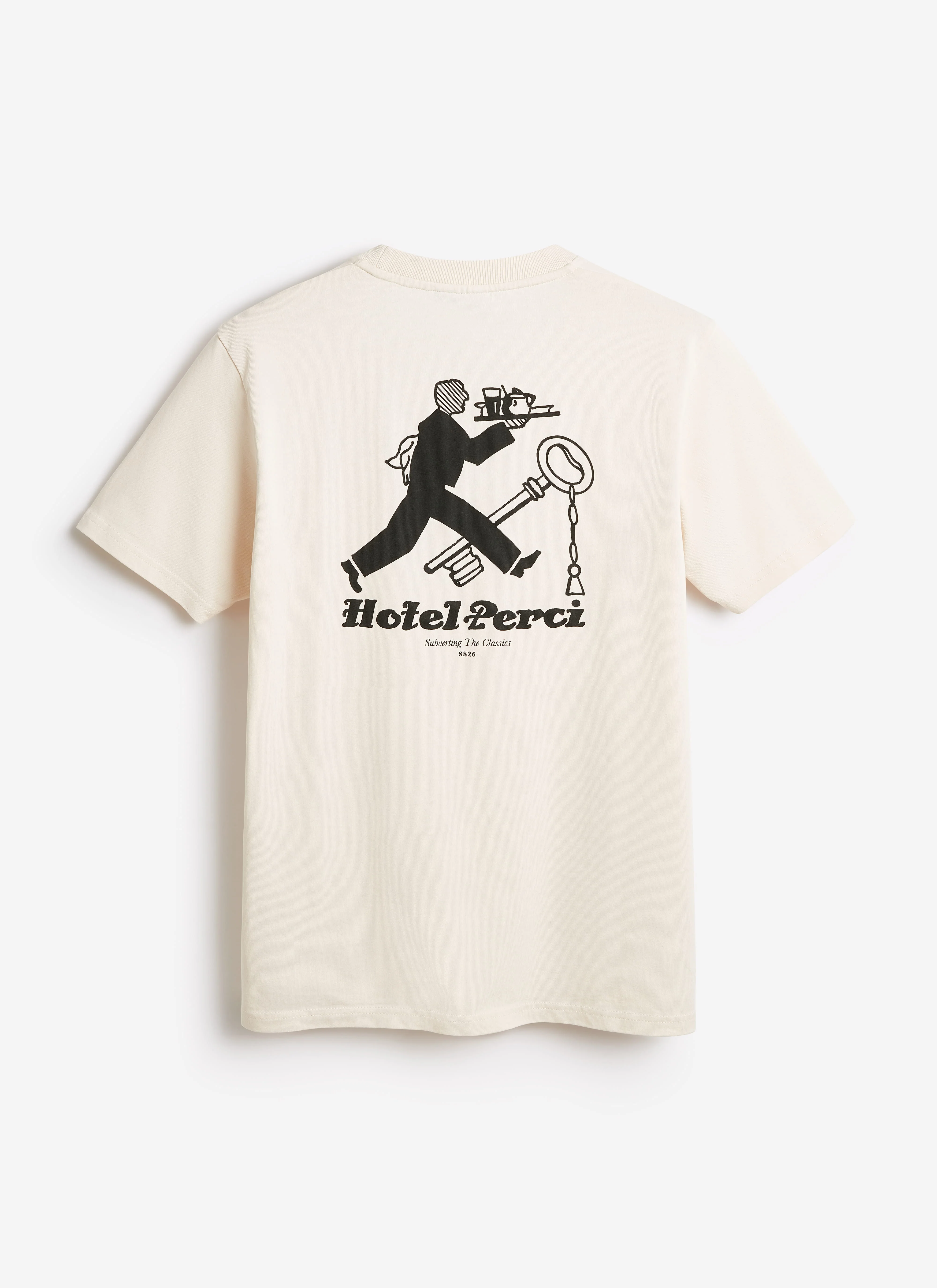 Hotel T Shirt | Organic Cotton | Cream - Image 6
