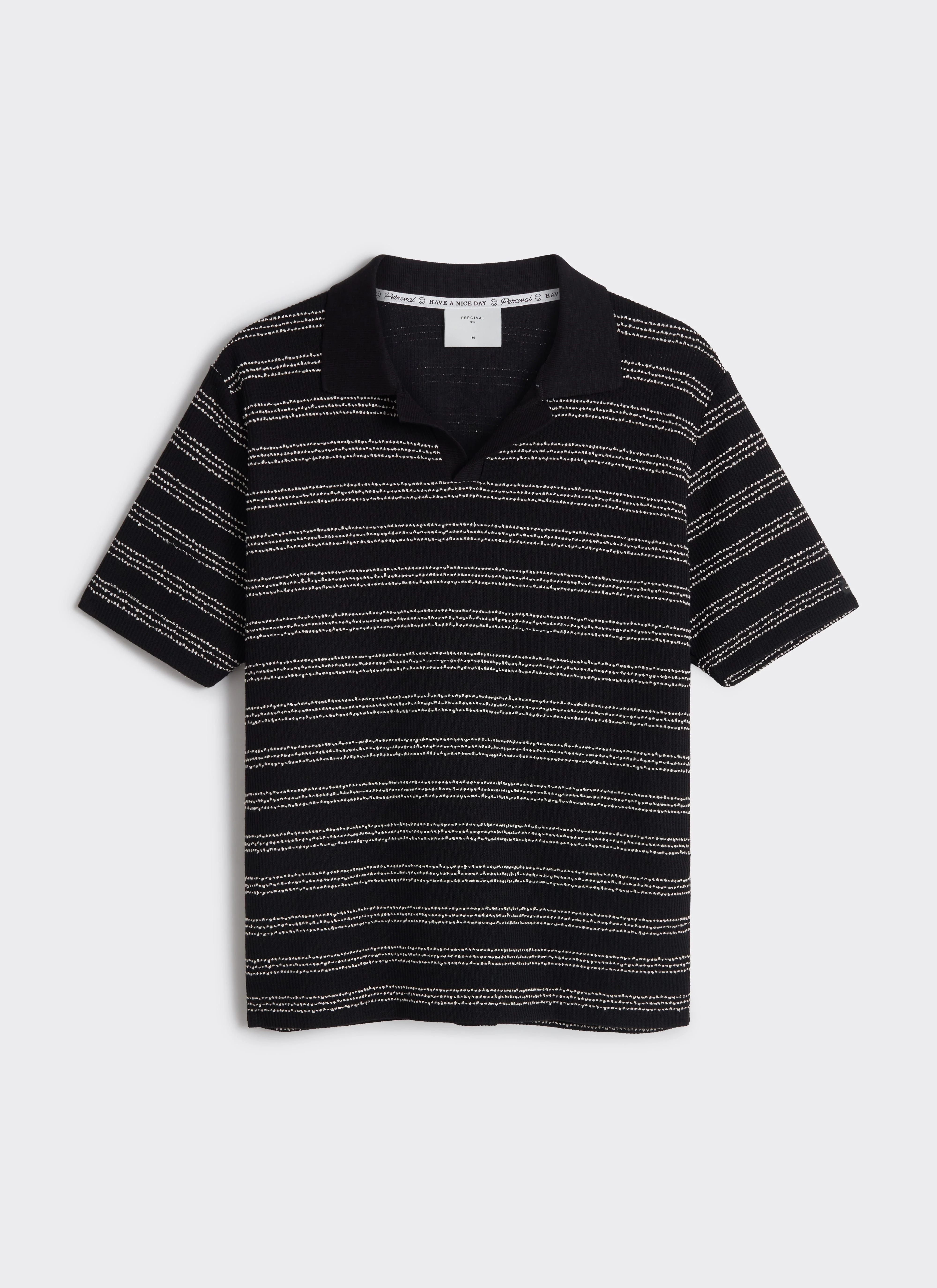 Laurent Polo | Cotton | Black Stripe - Image 7