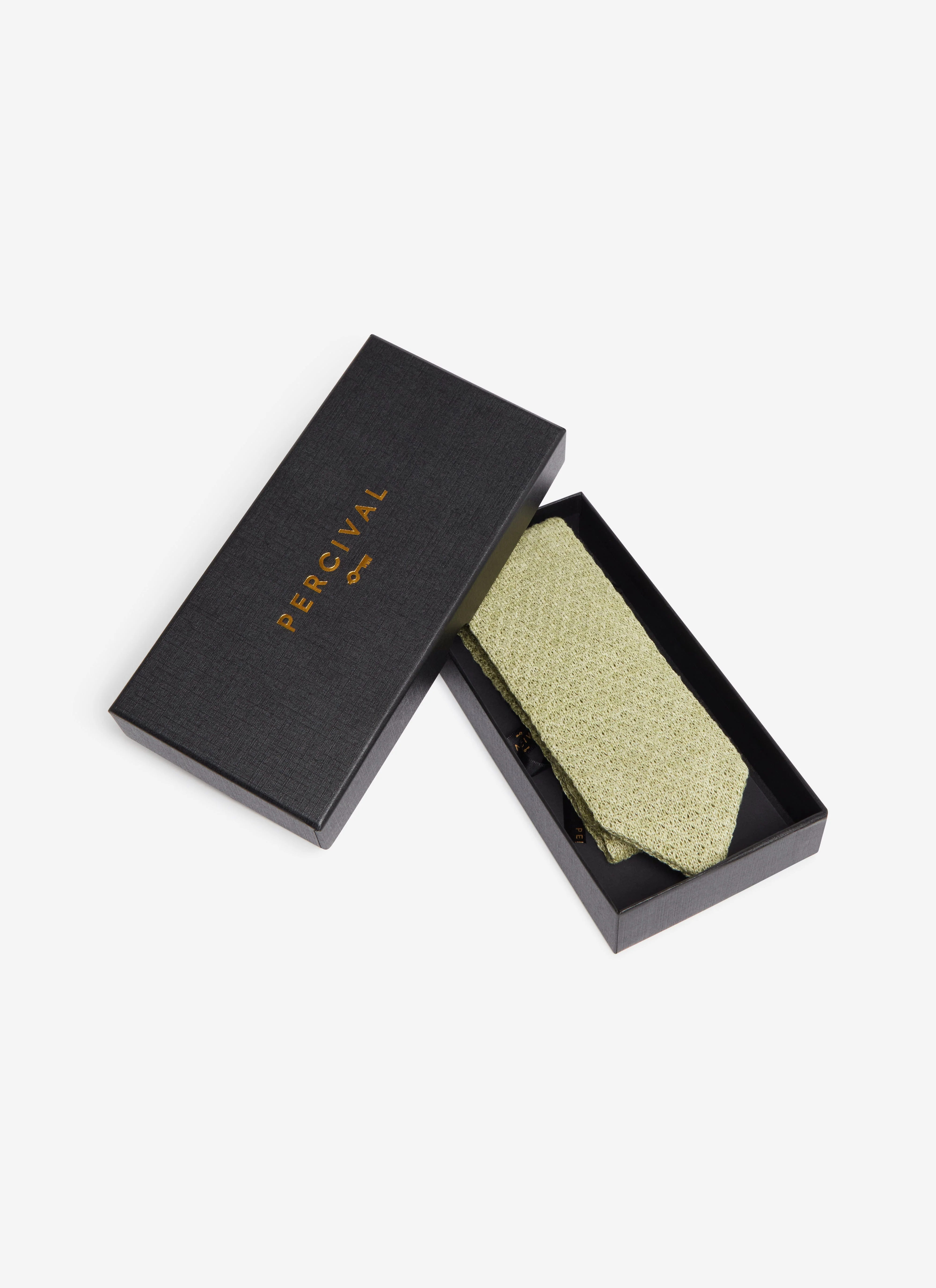 Linen Tie | Forest Marl - Image 3