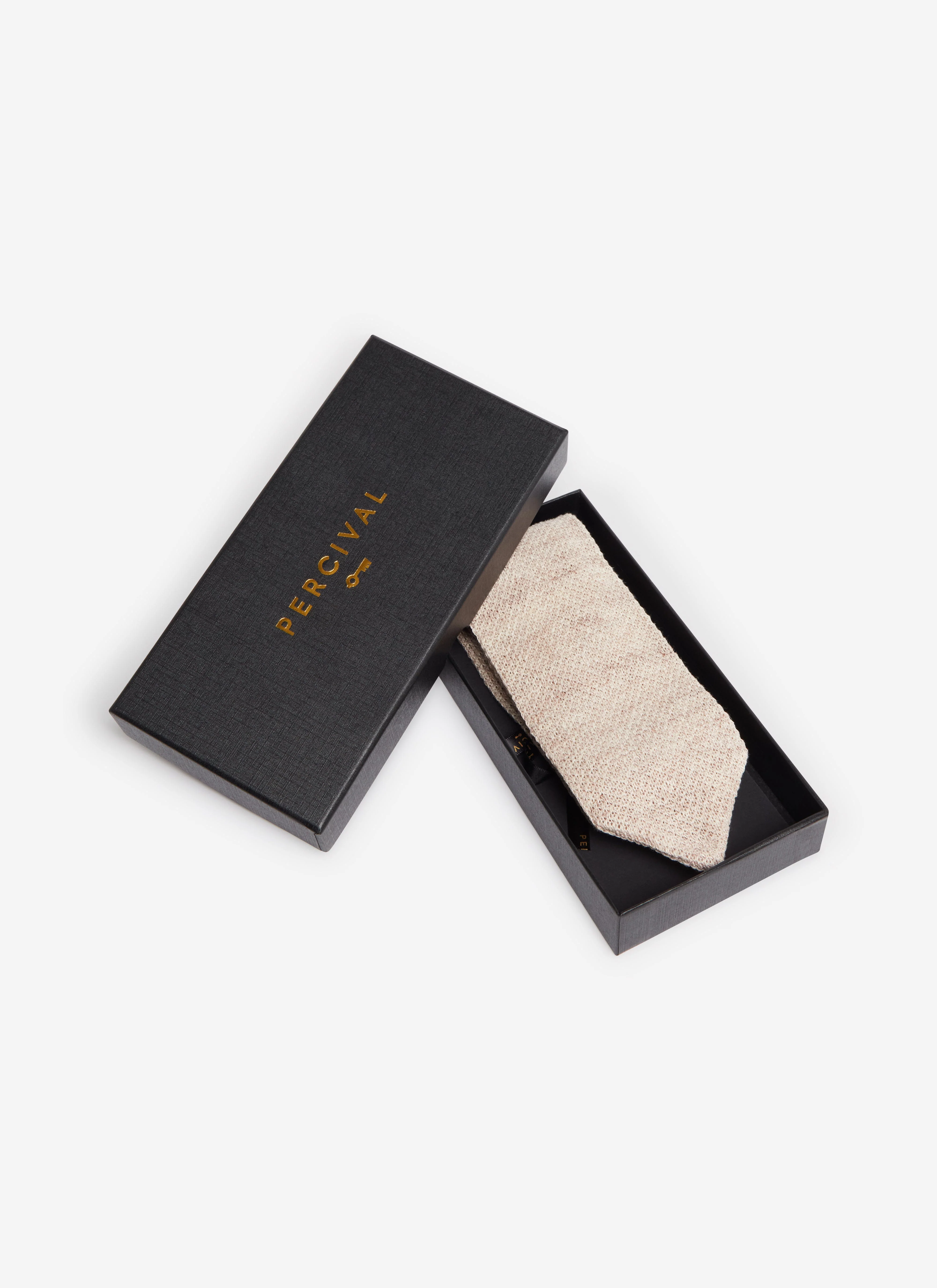 Linen Tie | Oat Marl - Image 3