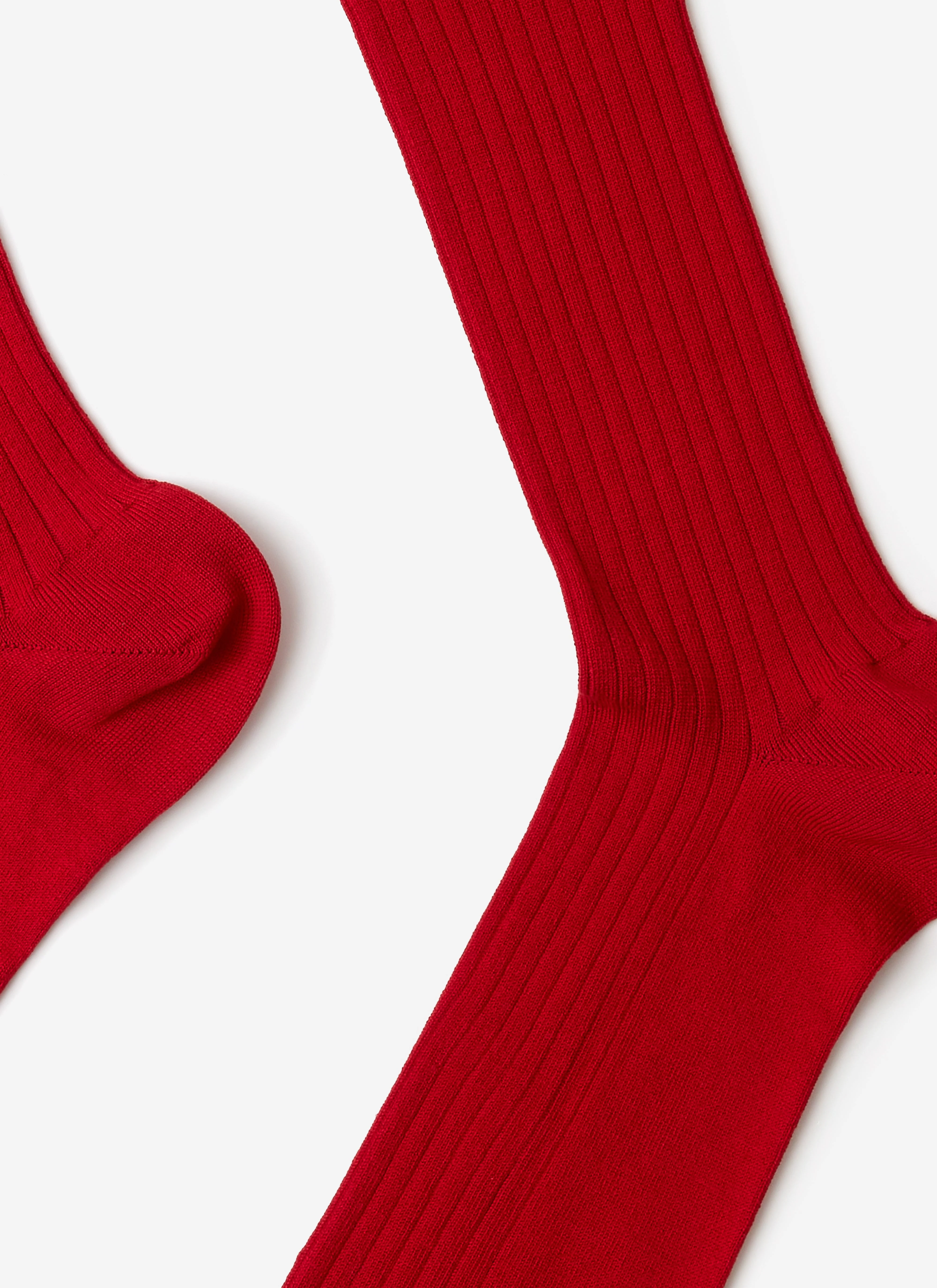 Loafer Dress Socks | Red - Image 2