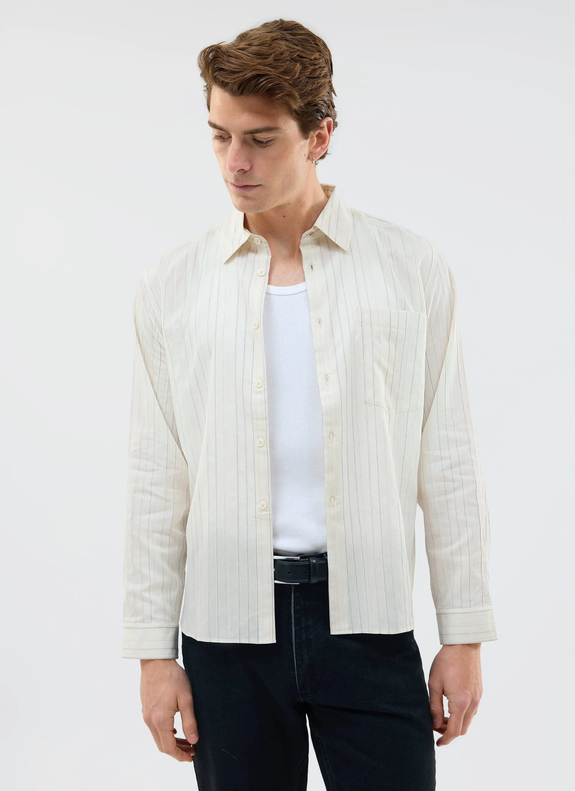 Lorenzo Pearce Shirt | Cream - Image 5
