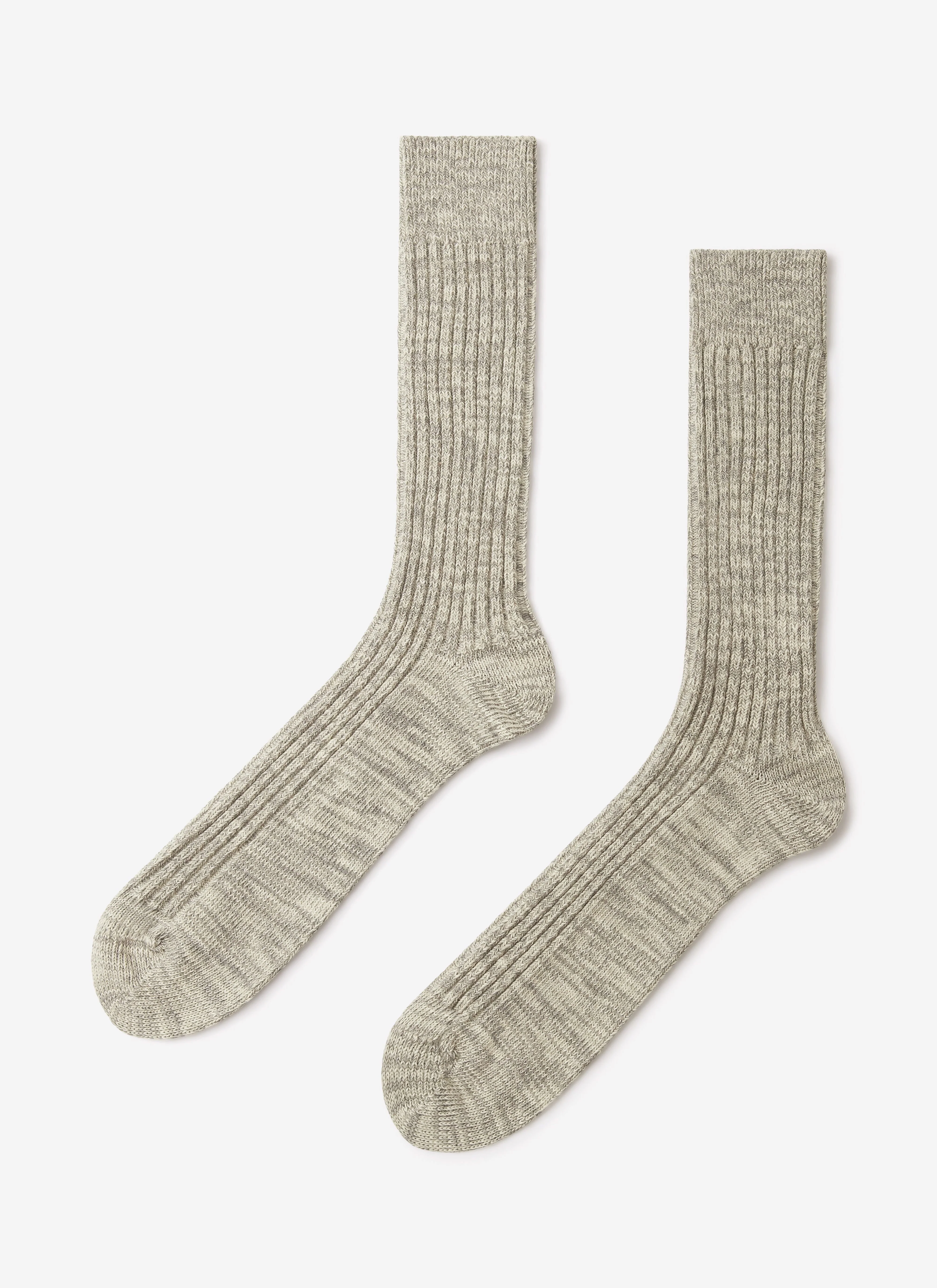 Marl Socks | Grey - Image 3