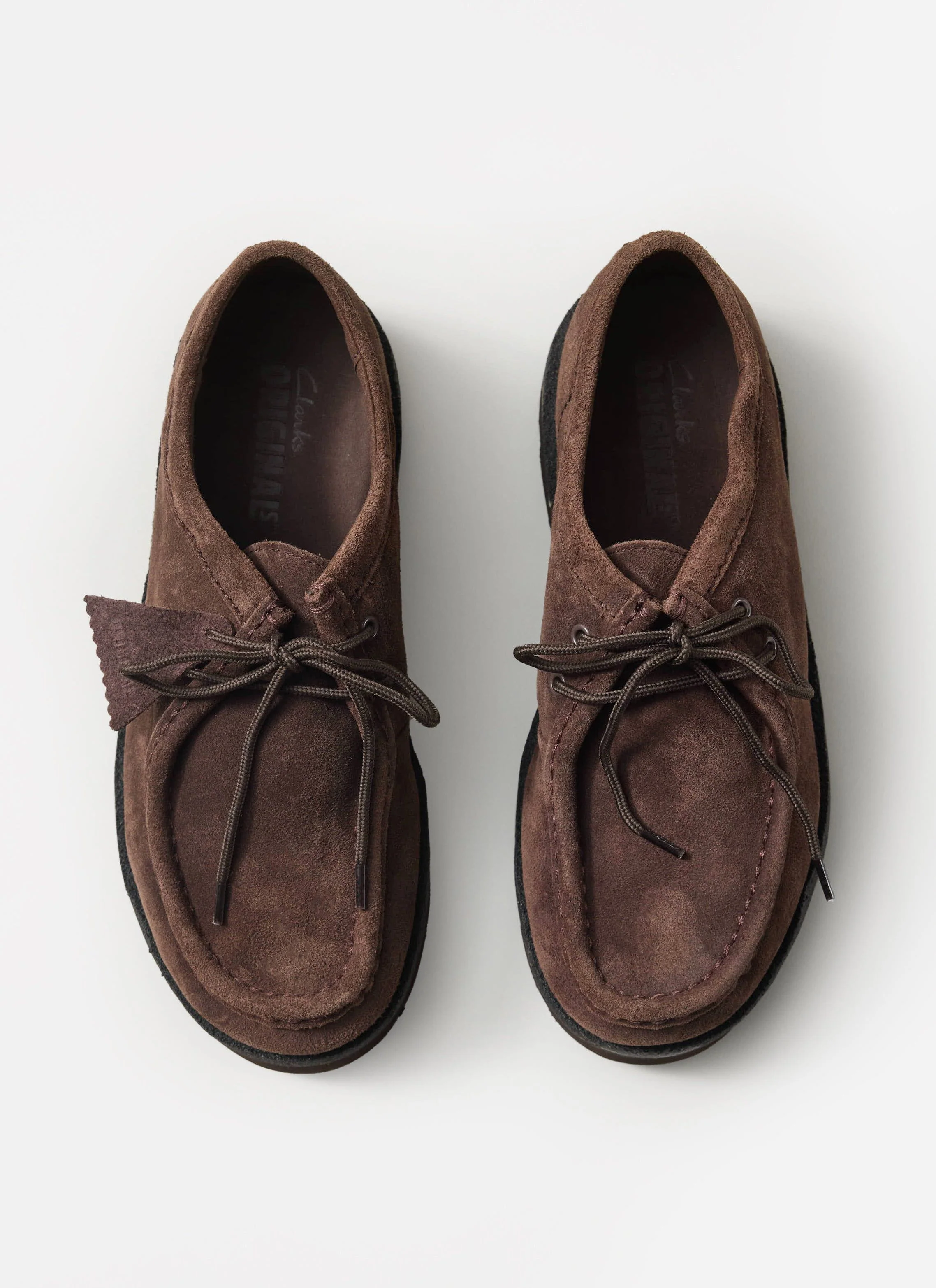 Clarks Originals | Meare Walla | Dark Brown Suede - Image 4