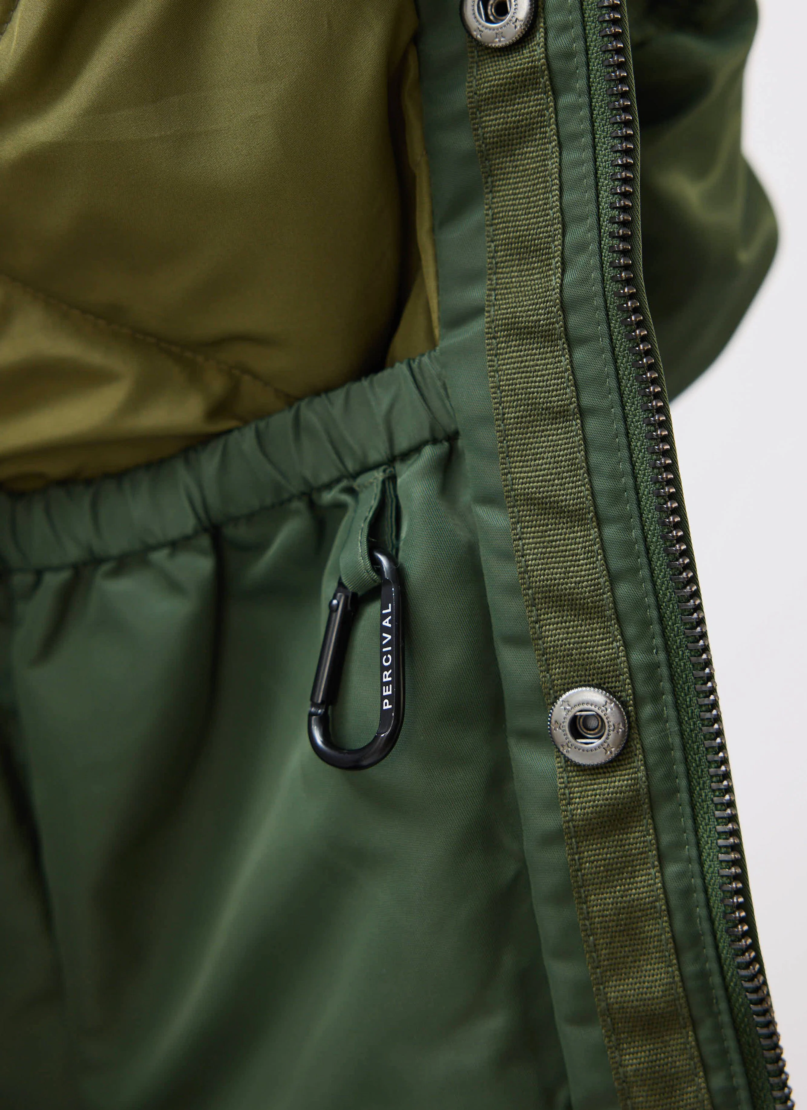 Bomber Jacket | Nylon | Forest - Image 8