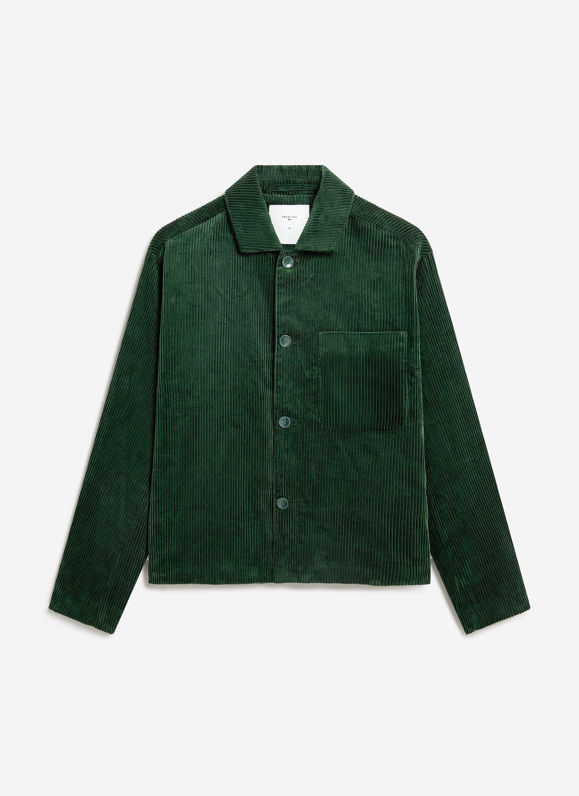 Cord Overshirt | Forest - Image 9