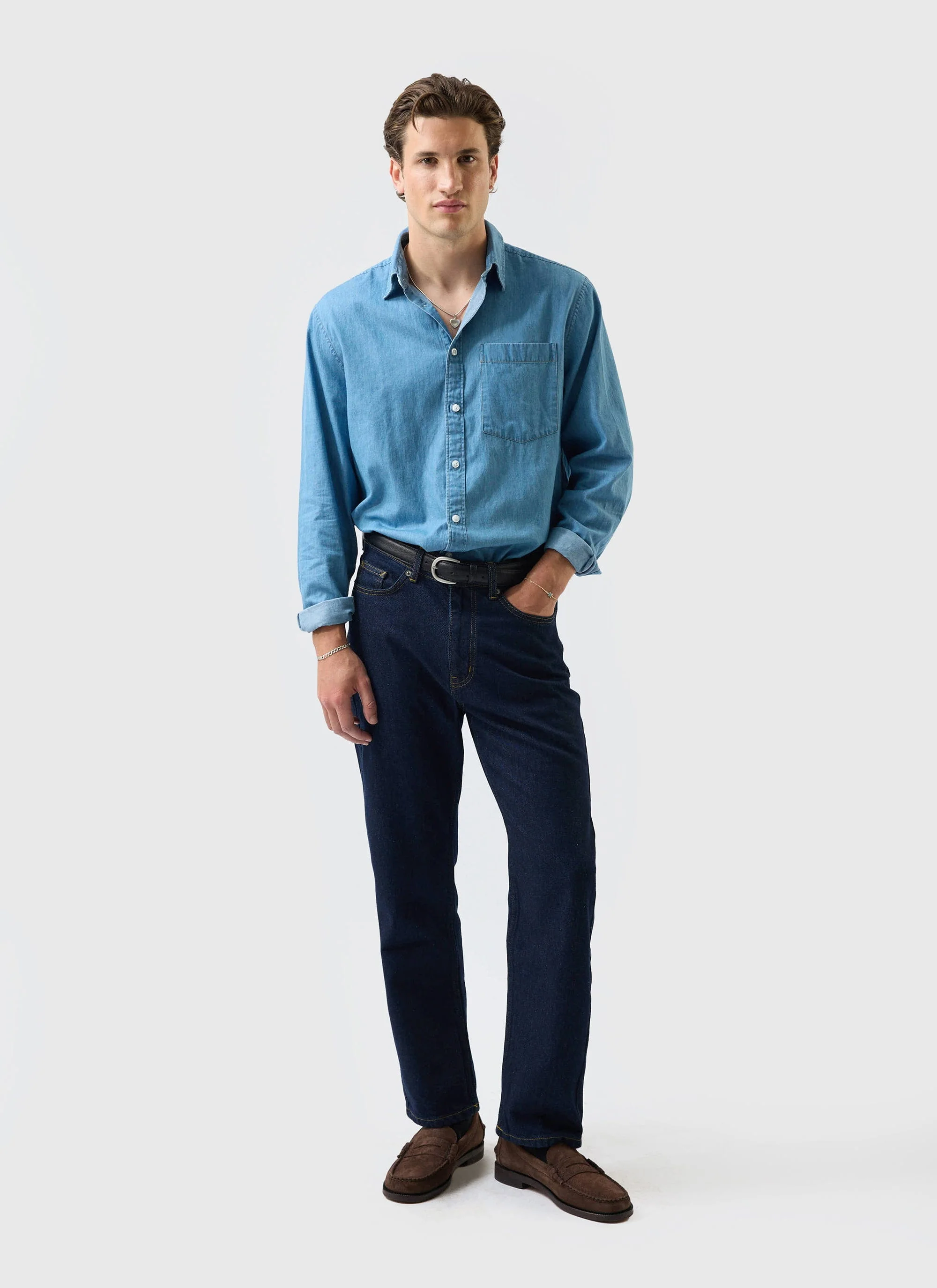 Marco Pearce Shirt | Denim | Blue - Image 2