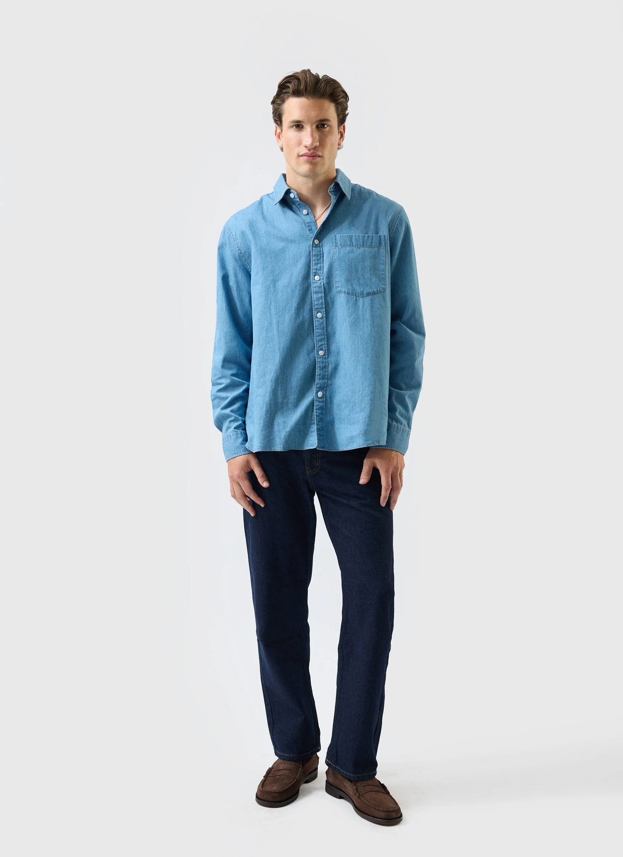 Marco Pearce Shirt | Denim | Blue - Image 6