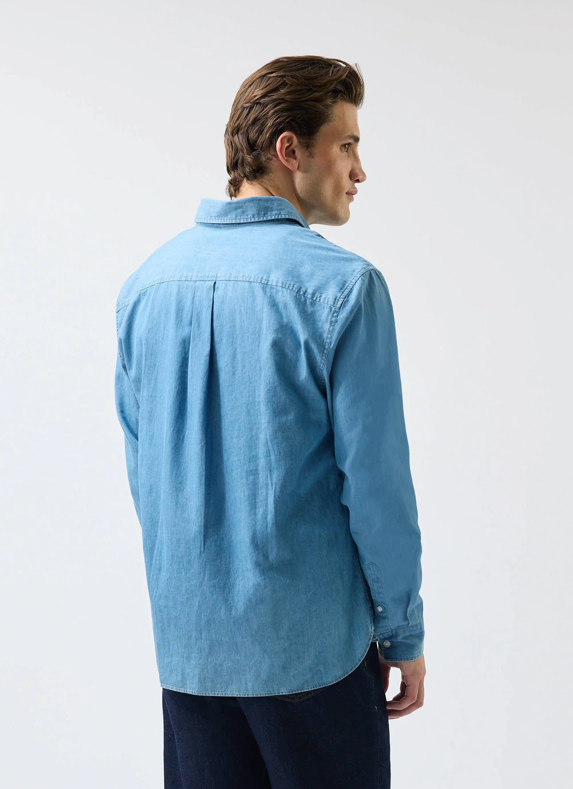 Marco Pearce Shirt | Denim | Blue - Image 8