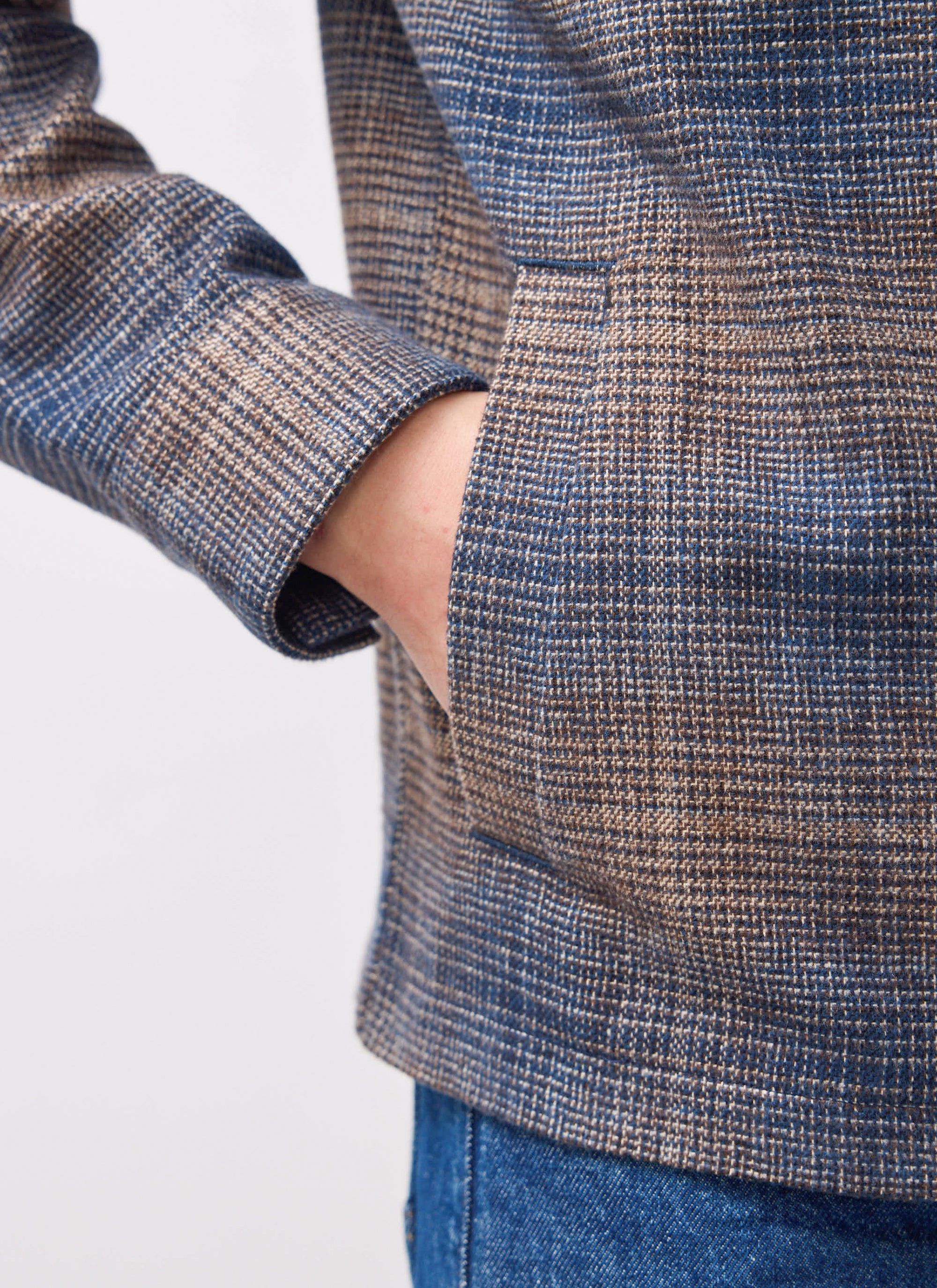 Luton Check Overshirt | Brown - Image 8