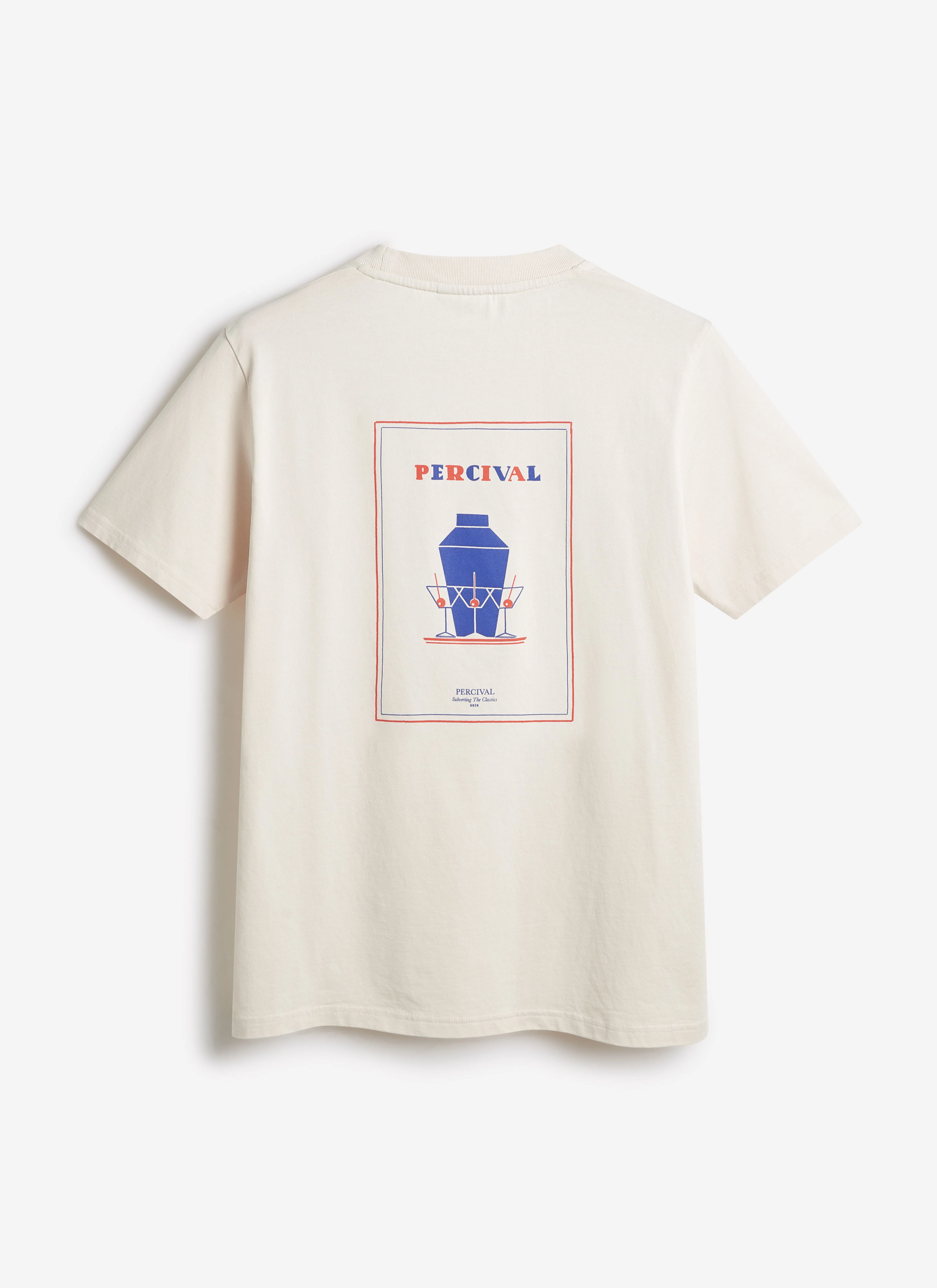 Mixologist Martini T Shirt | Organic Cotton | Cream - Image 7