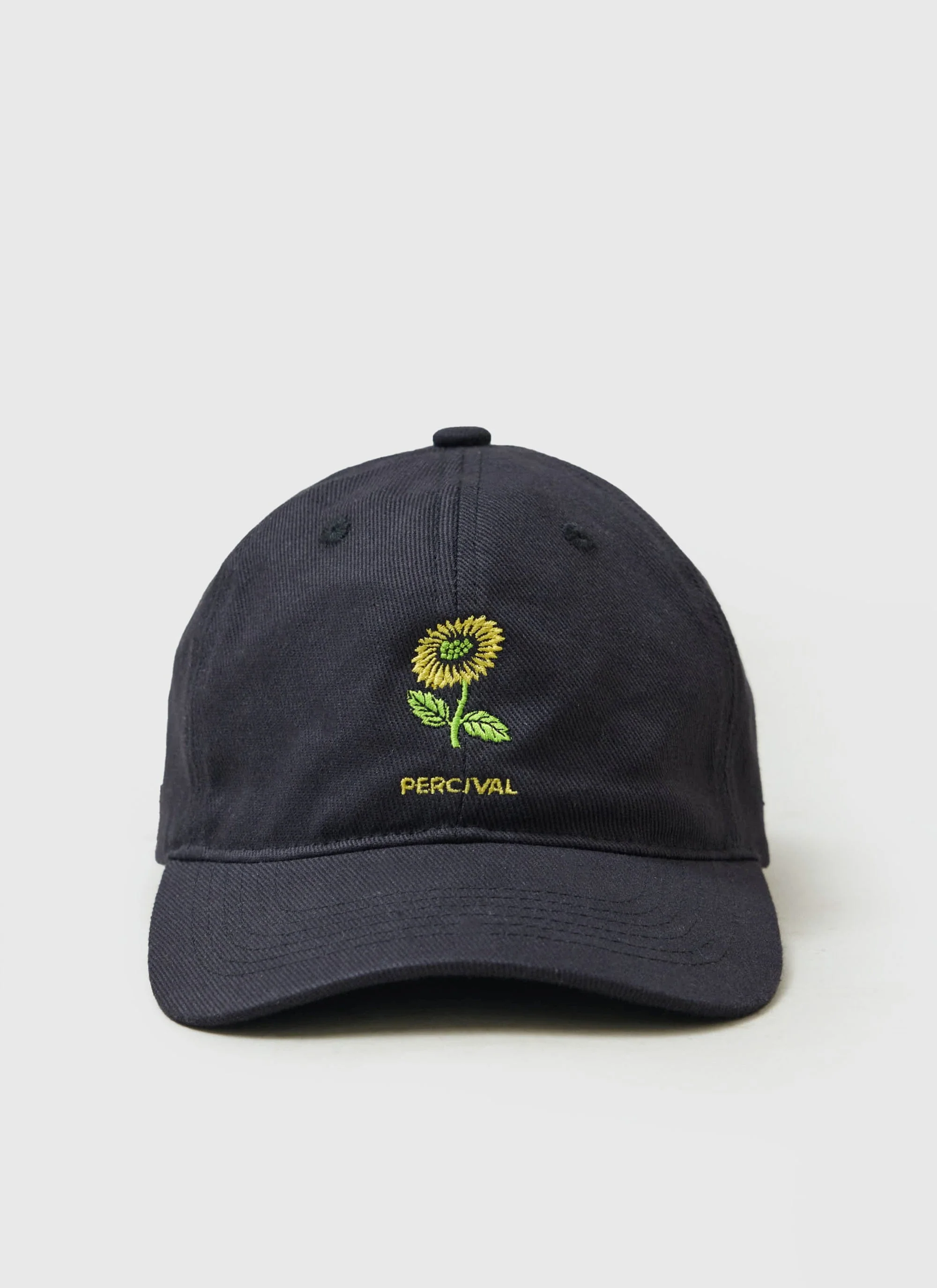 Nature Reserve Embroidered Cap | Cotton | Black - Image 2