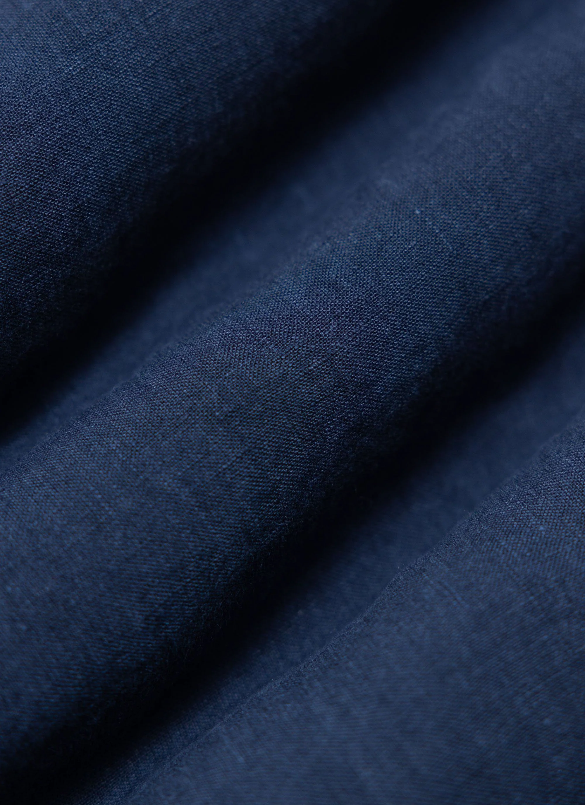 Pearce Shirt | Linen | Navy - Image 8