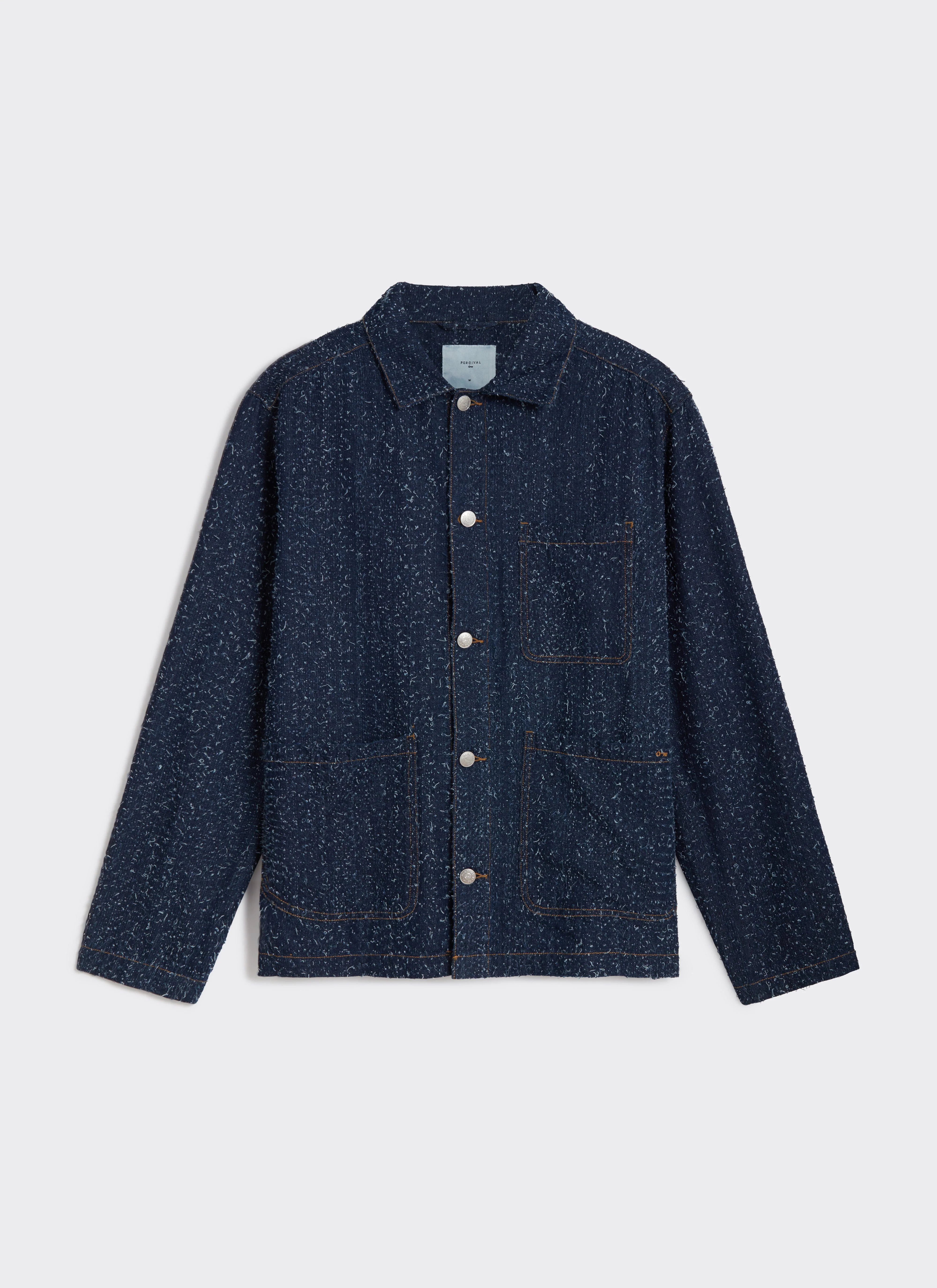 Parsons Chore Jacket | Cotton | Navy - Image 11